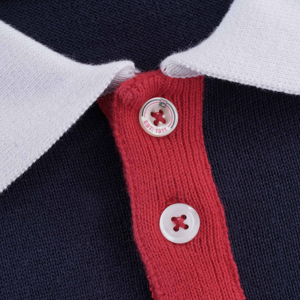 Santiago Knit Polo - Peacoat
