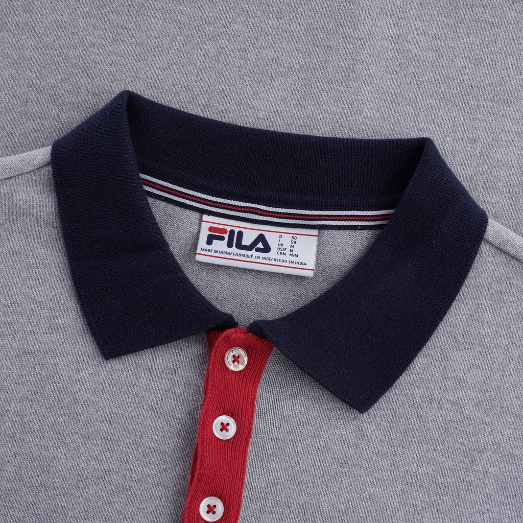 Santiago Knit Polo - Light Grey
