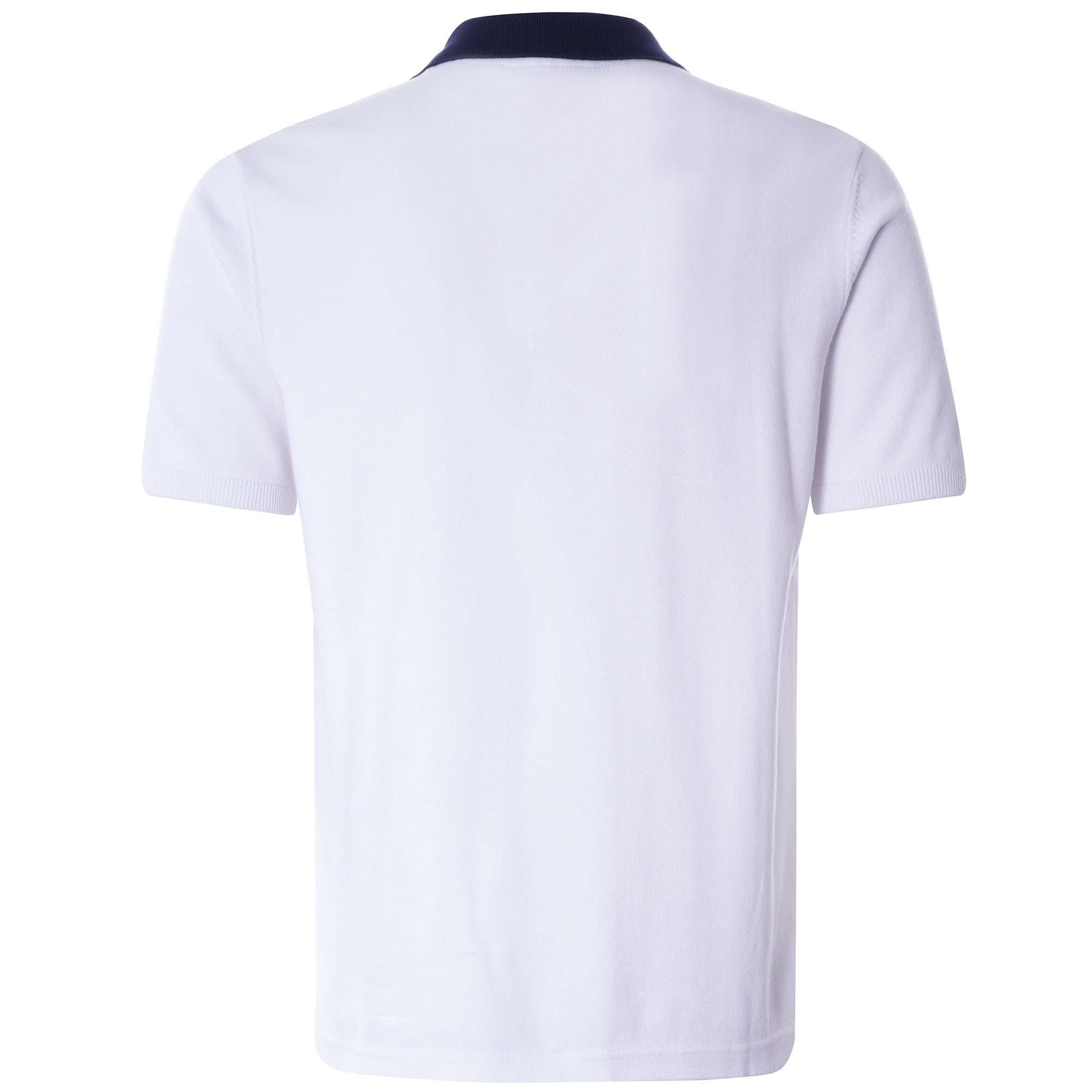 Santiago Knit Polo - White