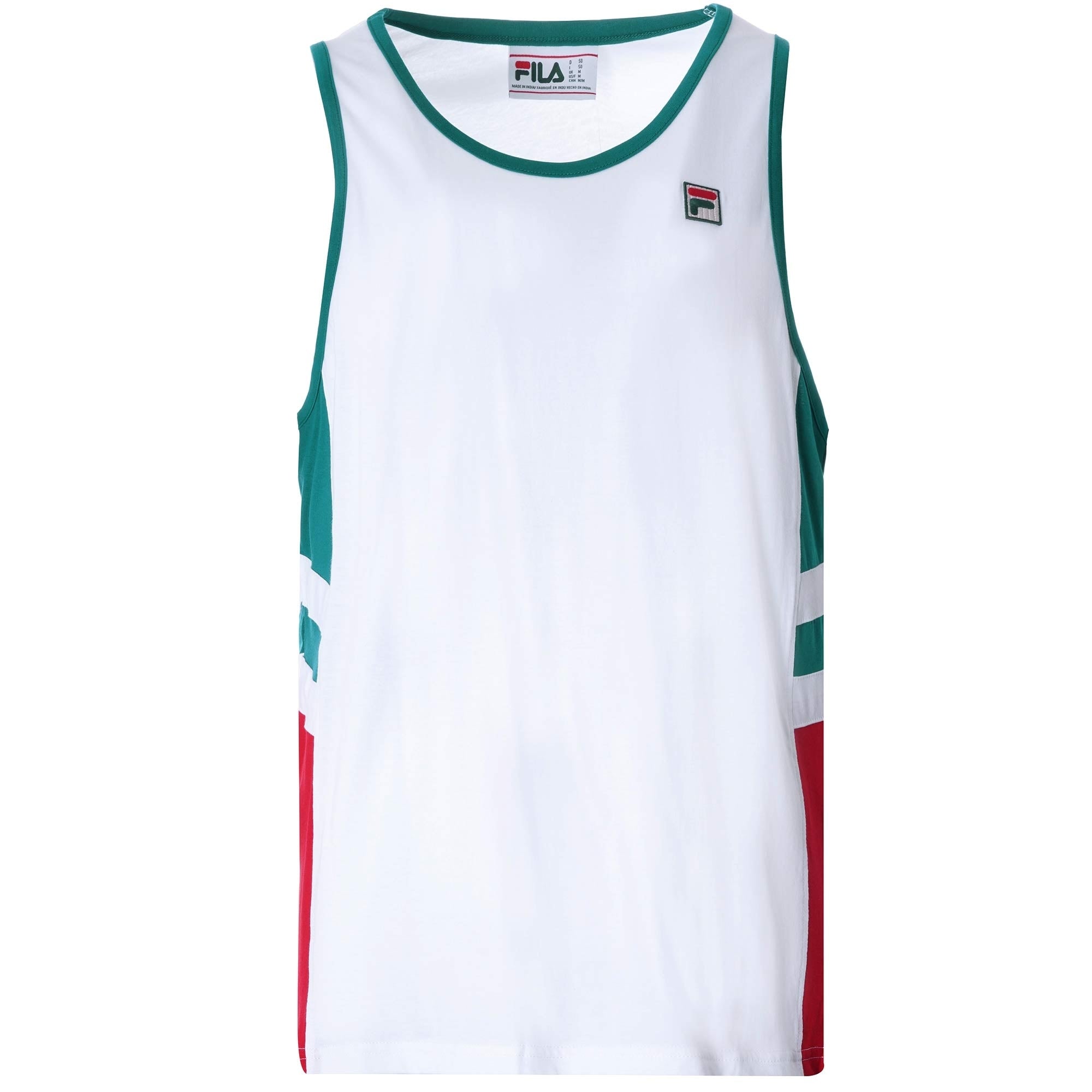 Stone Cut & Sew Vest - White
