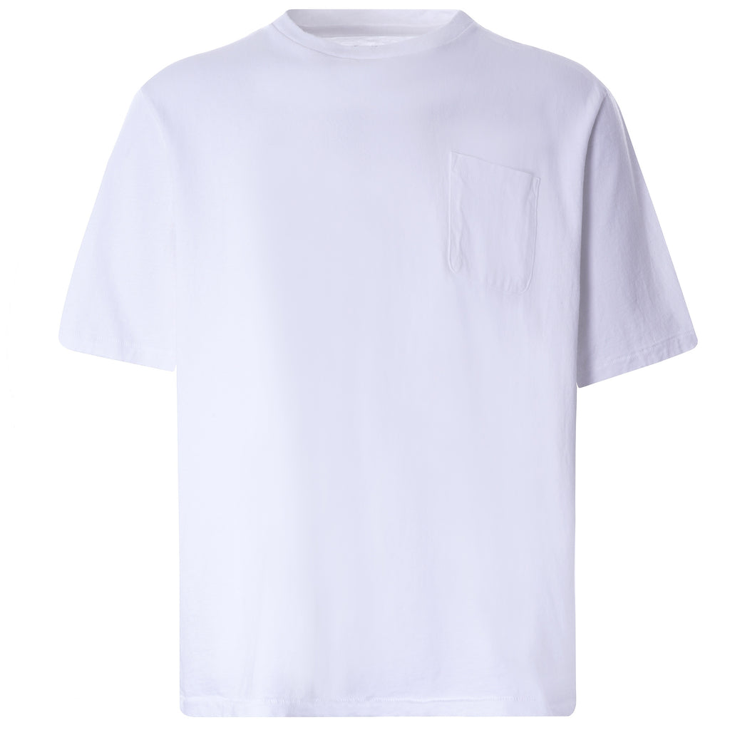 18/1 Jersey S/S Pocket Tee - White