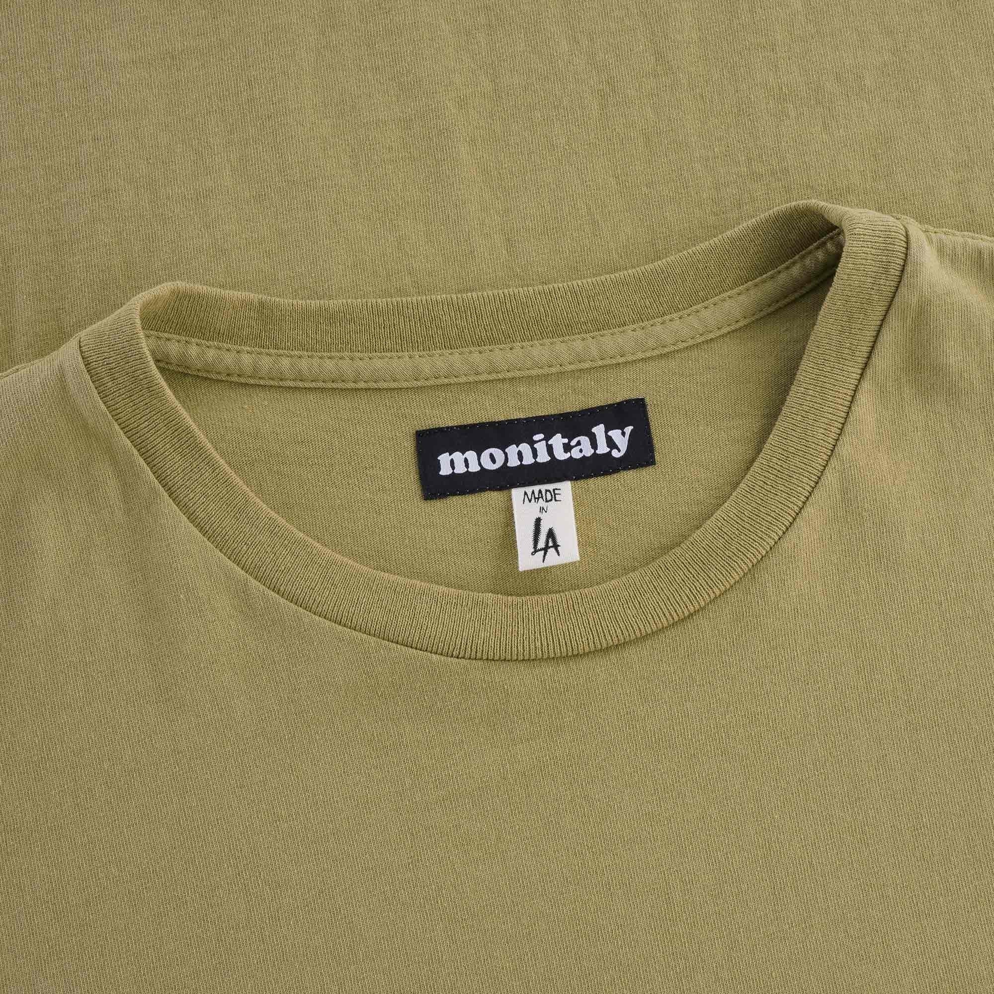 18/1 Jersey S/S Pocket Tee - Khaki