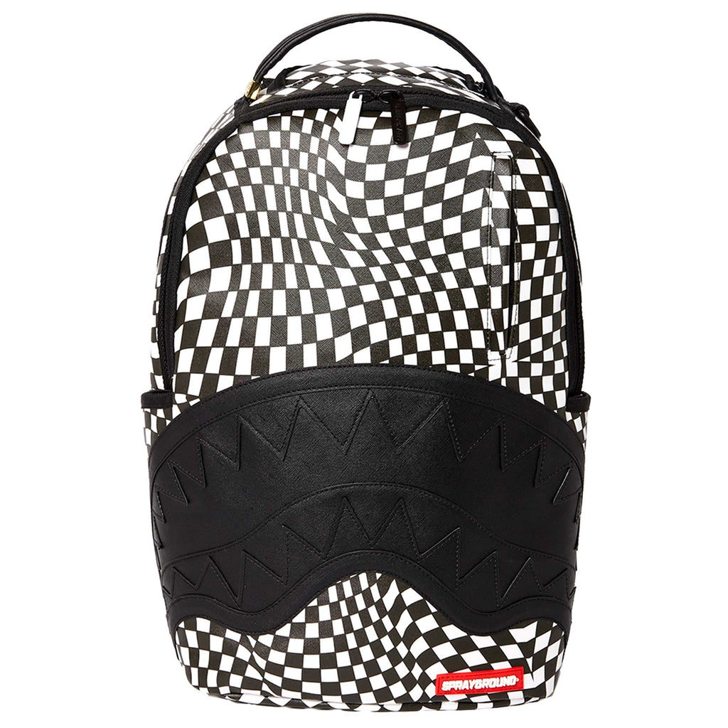 Trippy Check DLX Backpack - Black