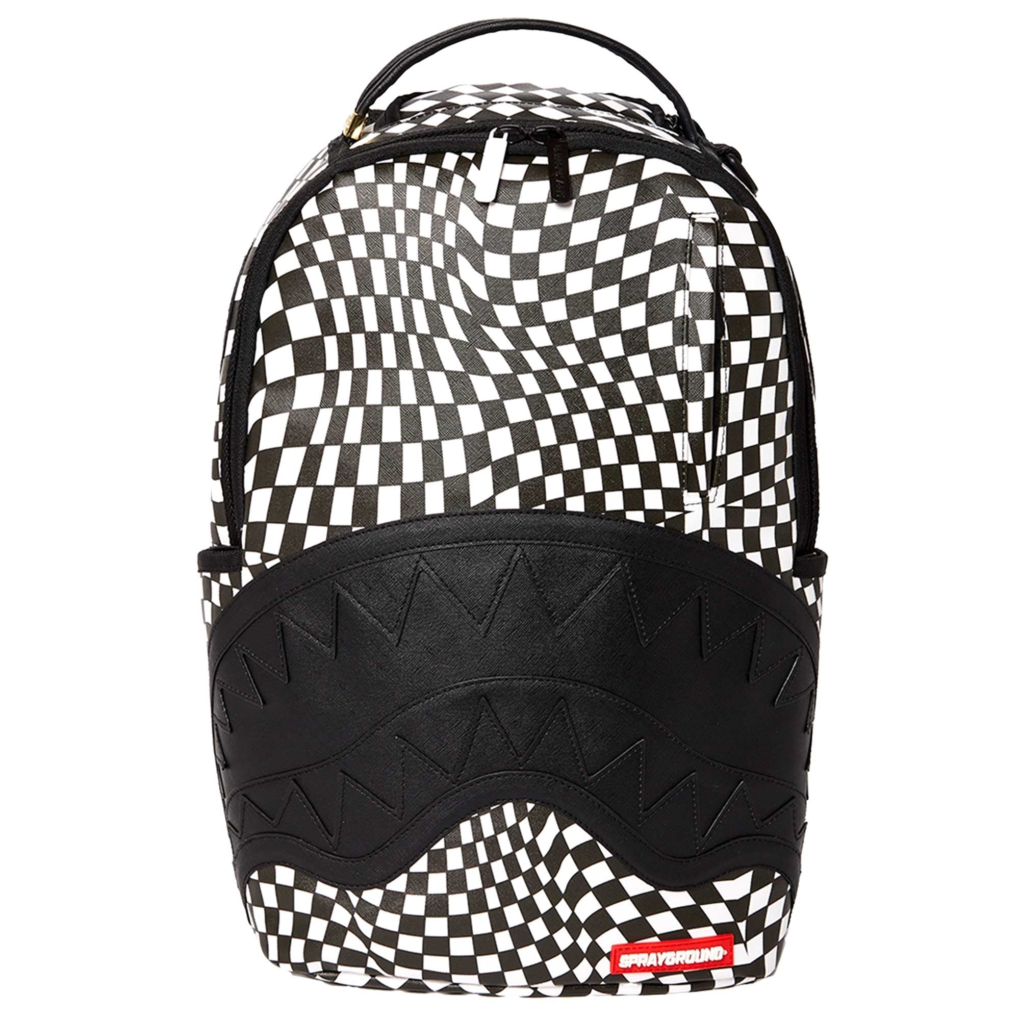 Trippy Check DLX Backpack - Black