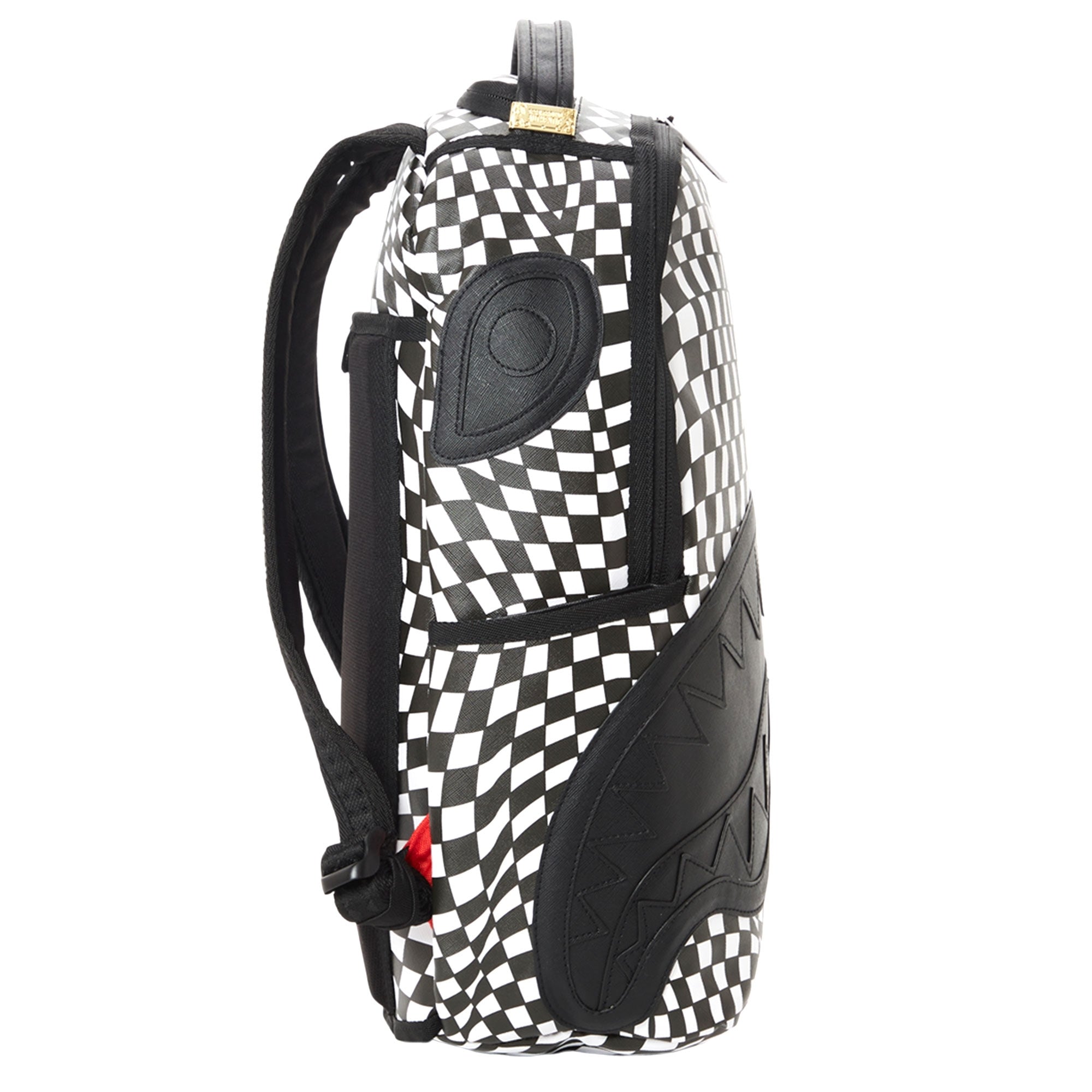 Trippy Check DLX Backpack - Black
