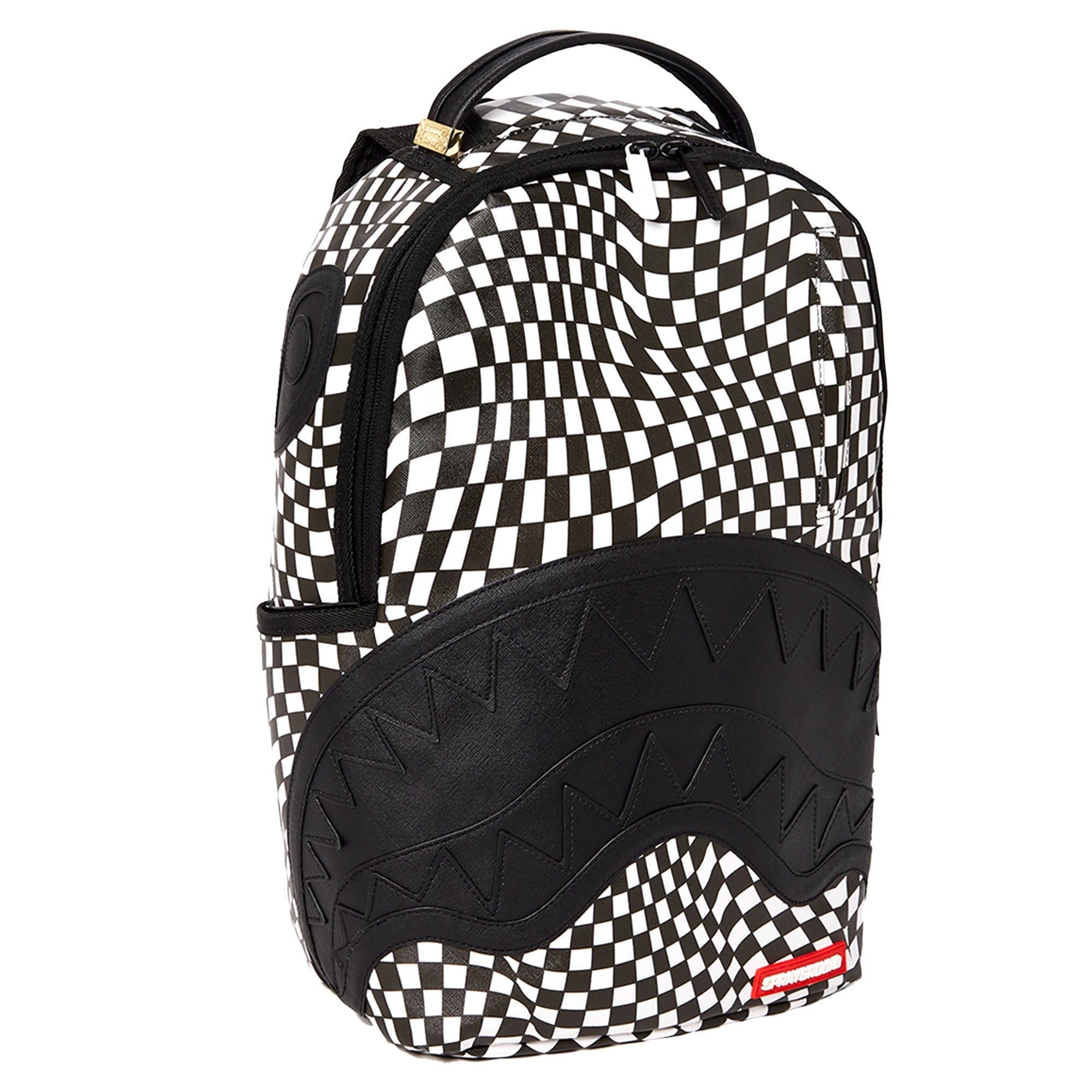 Trippy Check DLX Backpack - Black