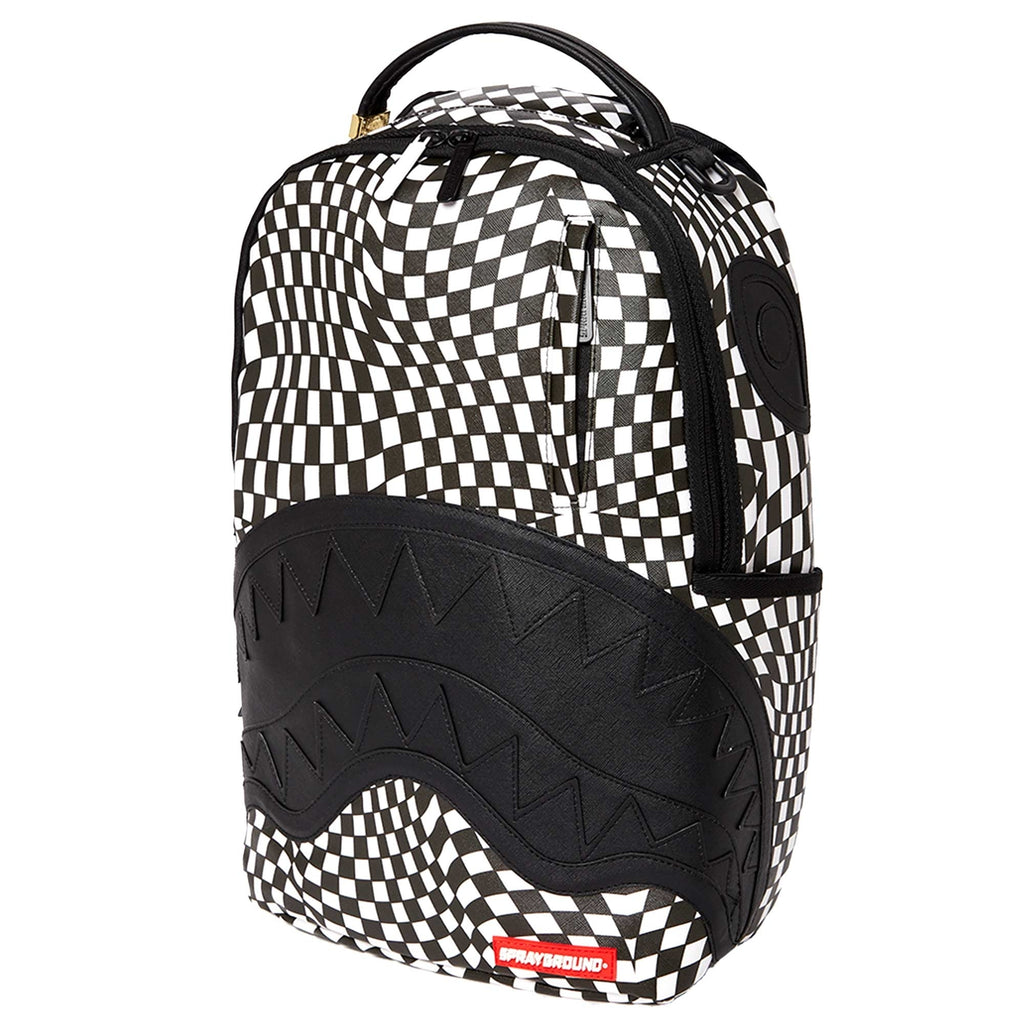 Trippy Check DLX Backpack - Black