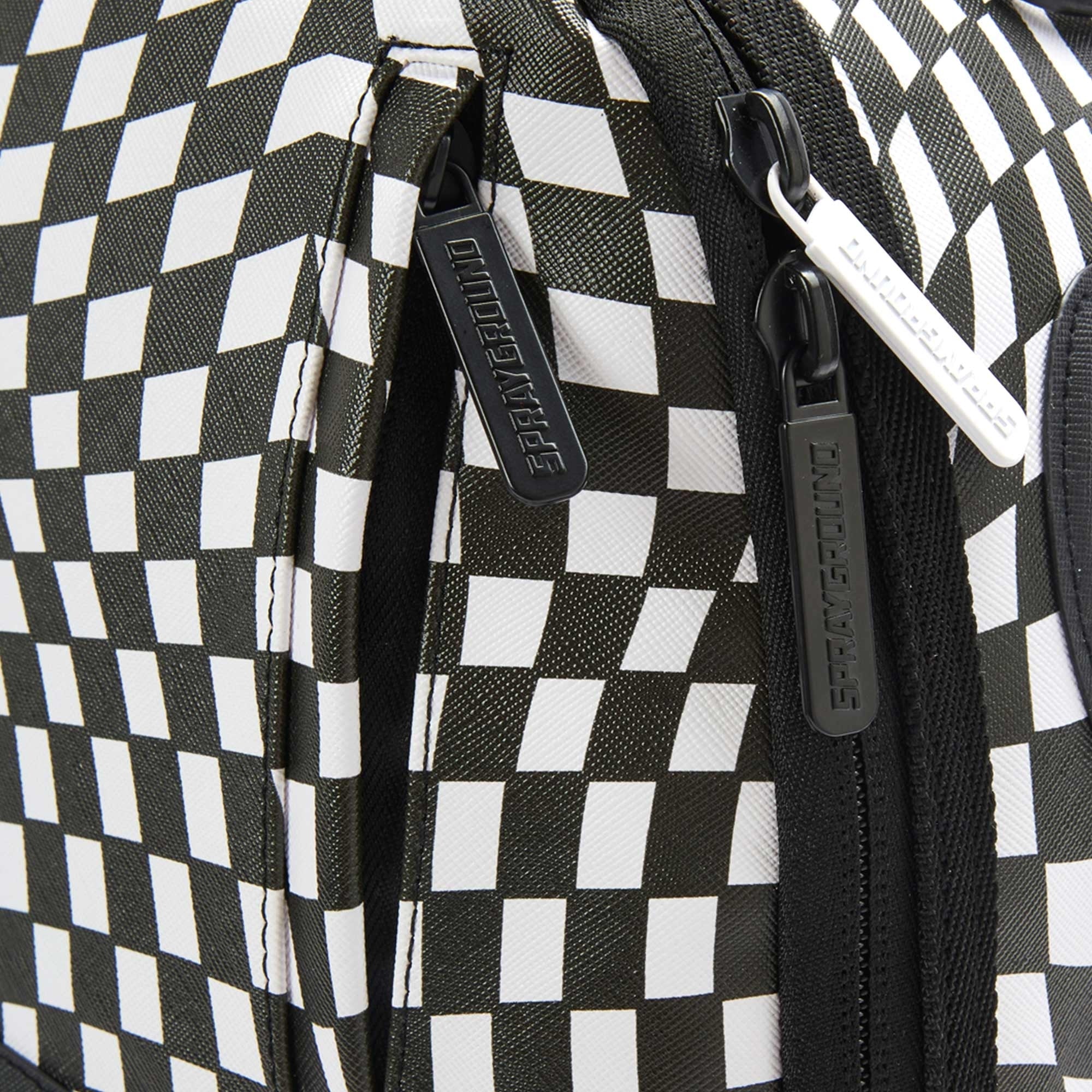 Trippy Check DLX Backpack - Black