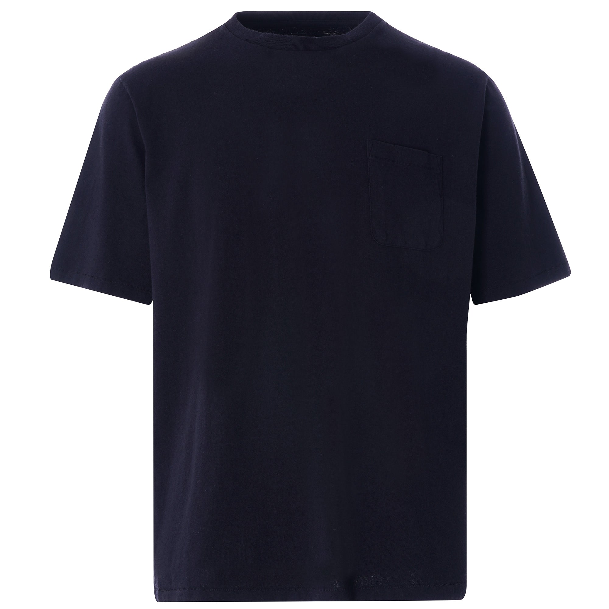 18/1 Jersey S/S Pocket Tee - Black