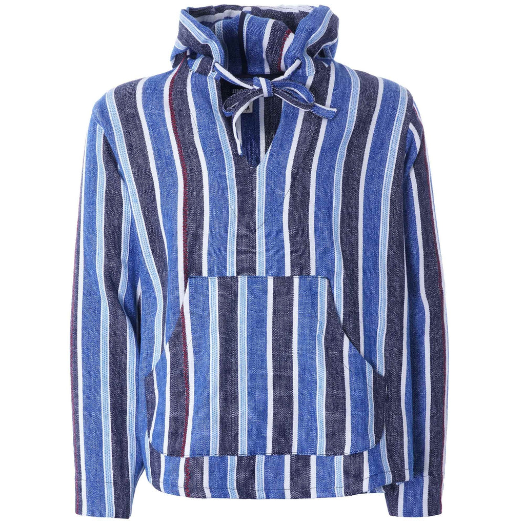 Baja Shirt - Indigo Mud Cloth