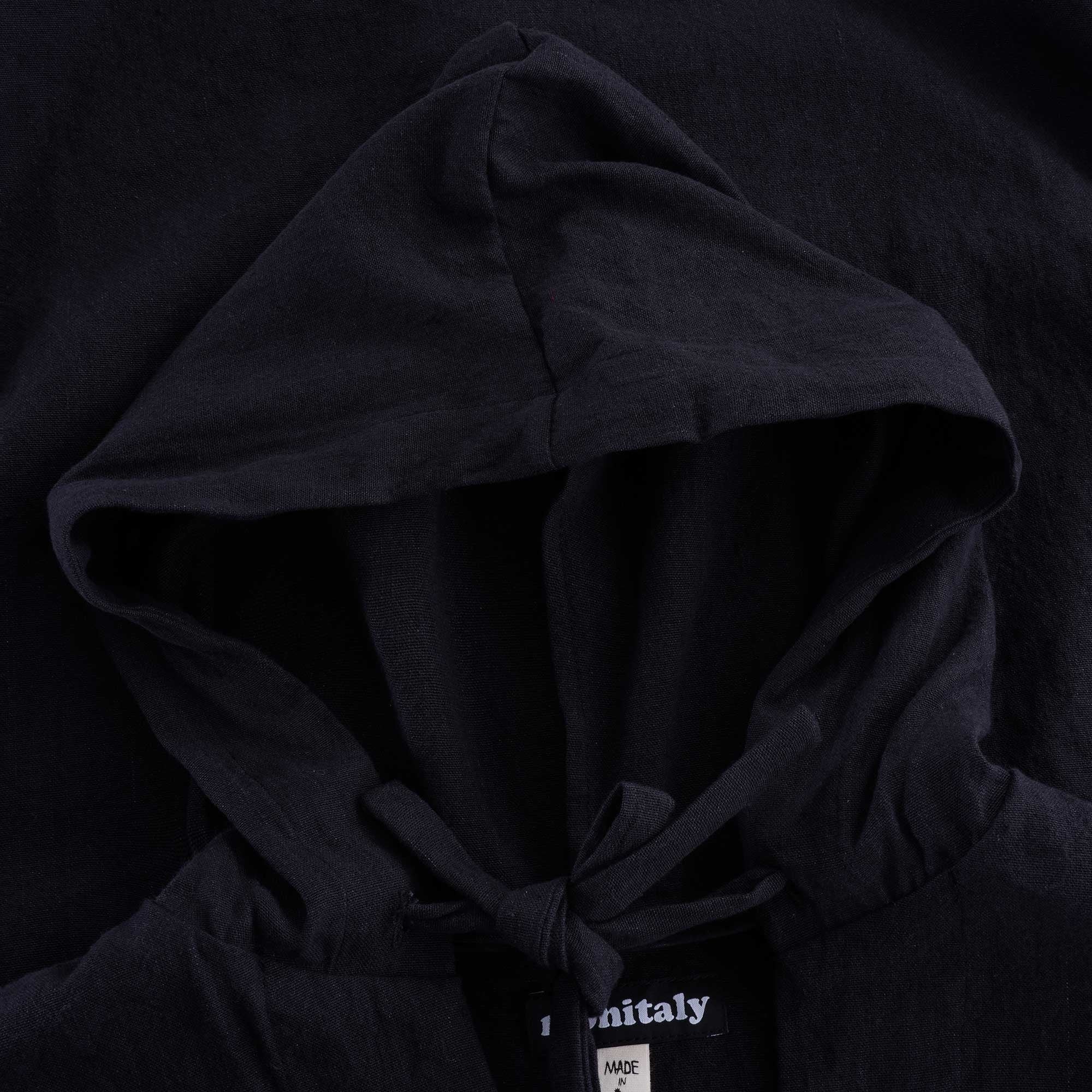 Baja Shirt 230G Linen - Black