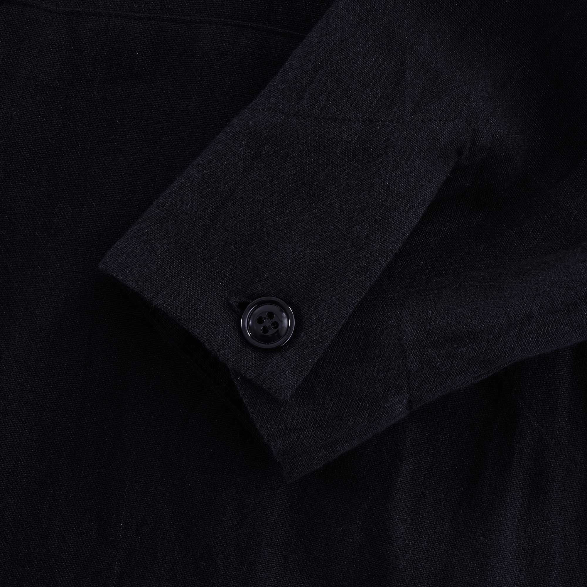 Baja Shirt 230G Linen - Black
