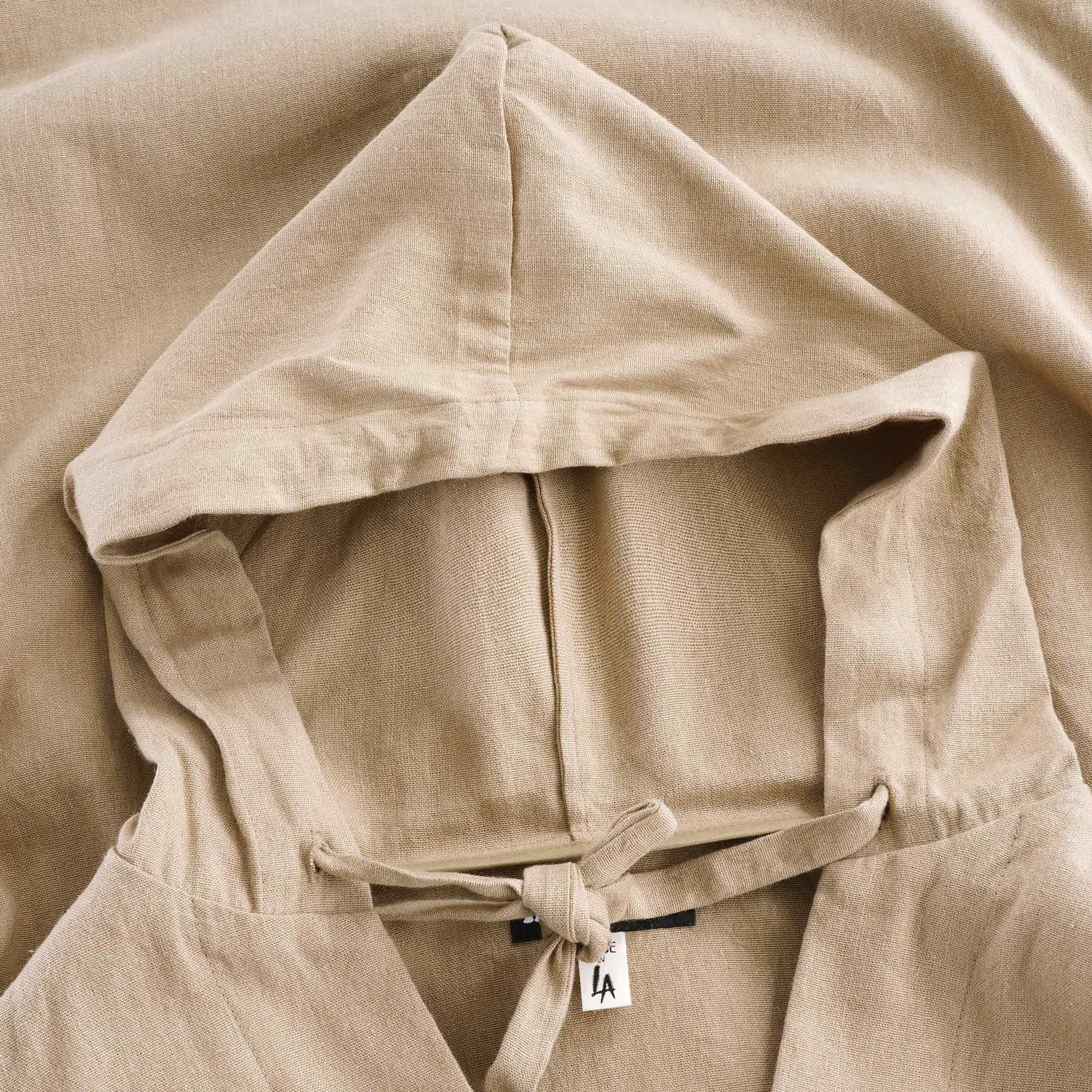 Baja Shirt 230G Linen - Khaki