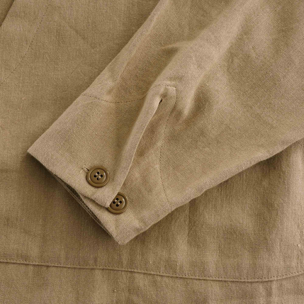 Baja Shirt 230G Linen - Khaki