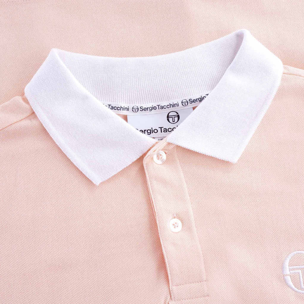 Supermac Polo Shirt - Pearl Blush