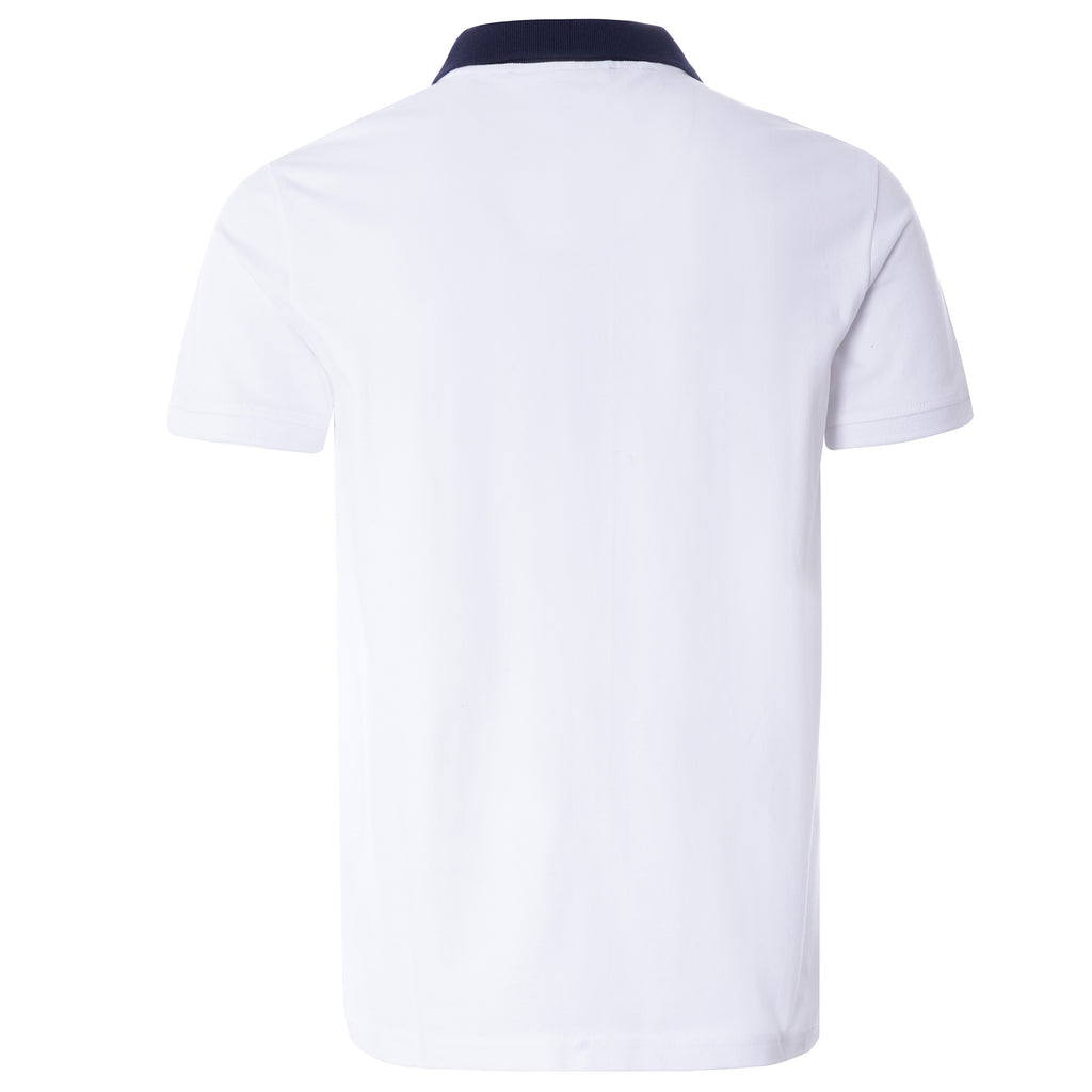Supermac Polo Shirt - White/Navy