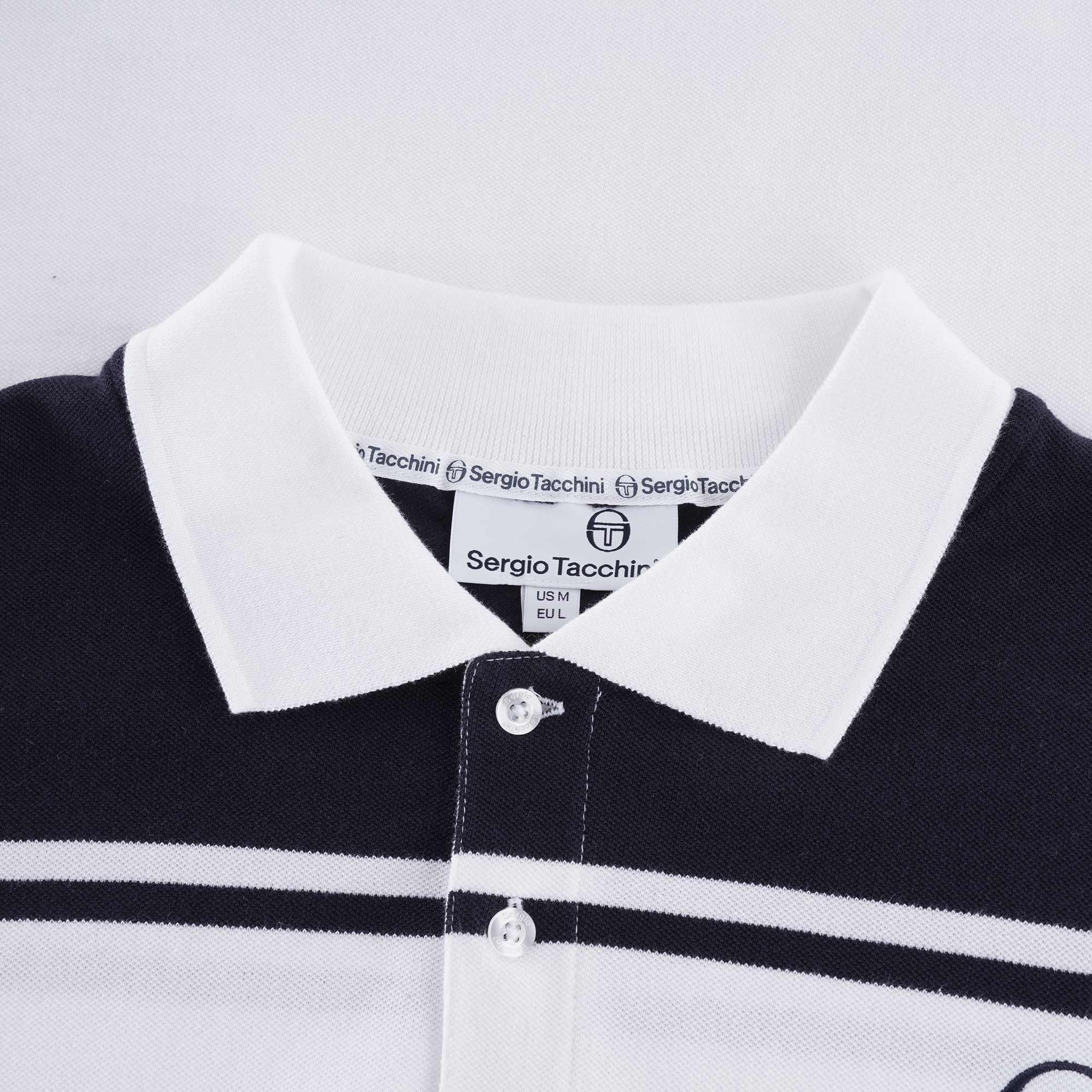 New Young Line Polo - White/Night Sky