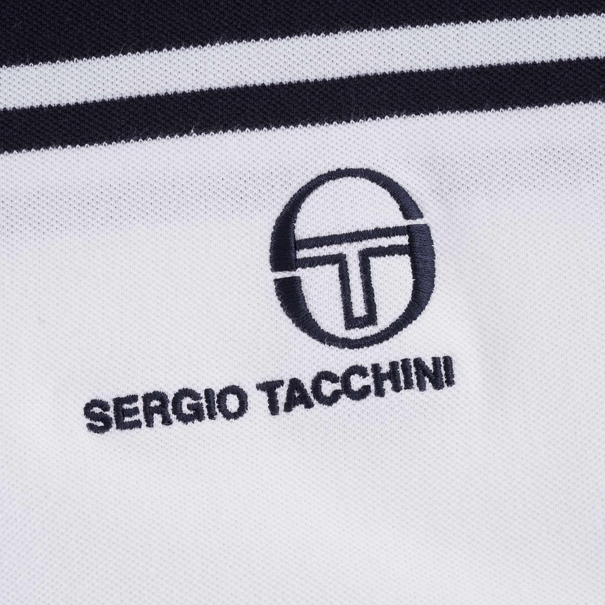 New Young Line Polo - White/Night Sky