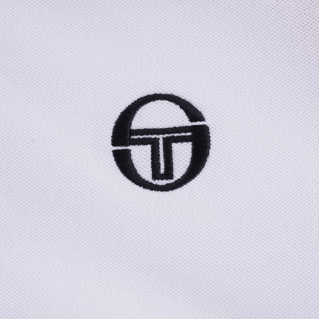 Cortona Polo - White/Orange