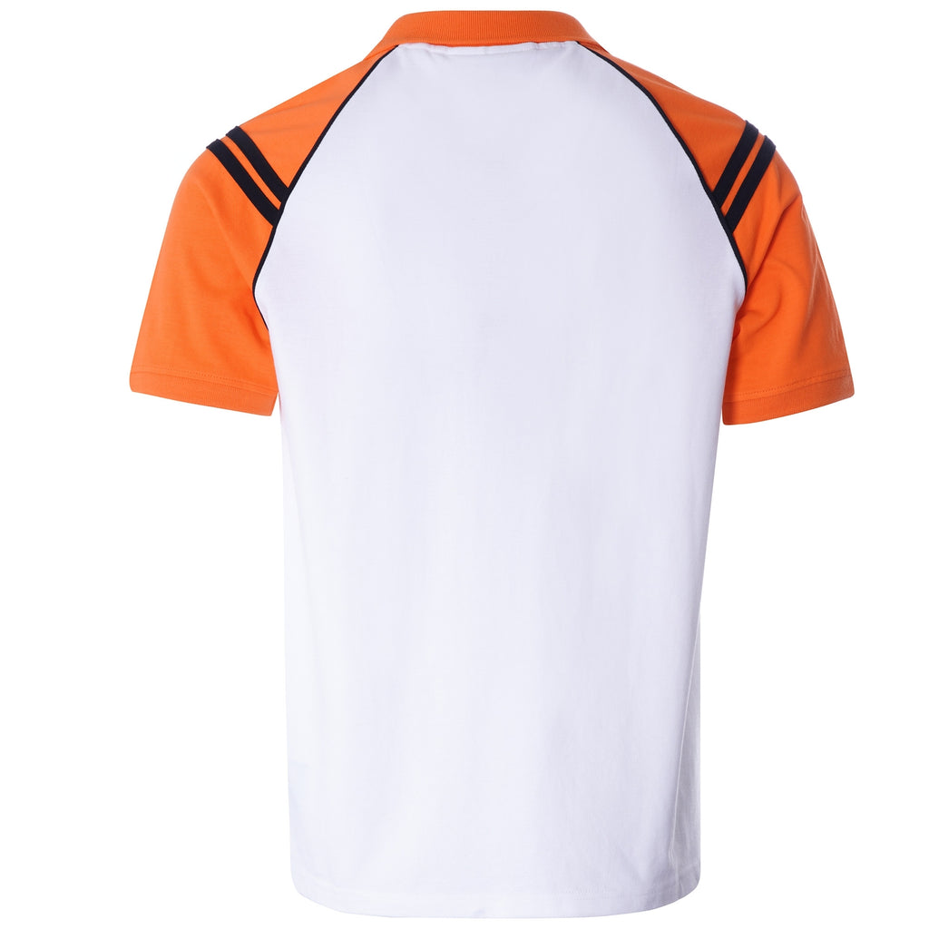 Cortona Polo - White/Orange