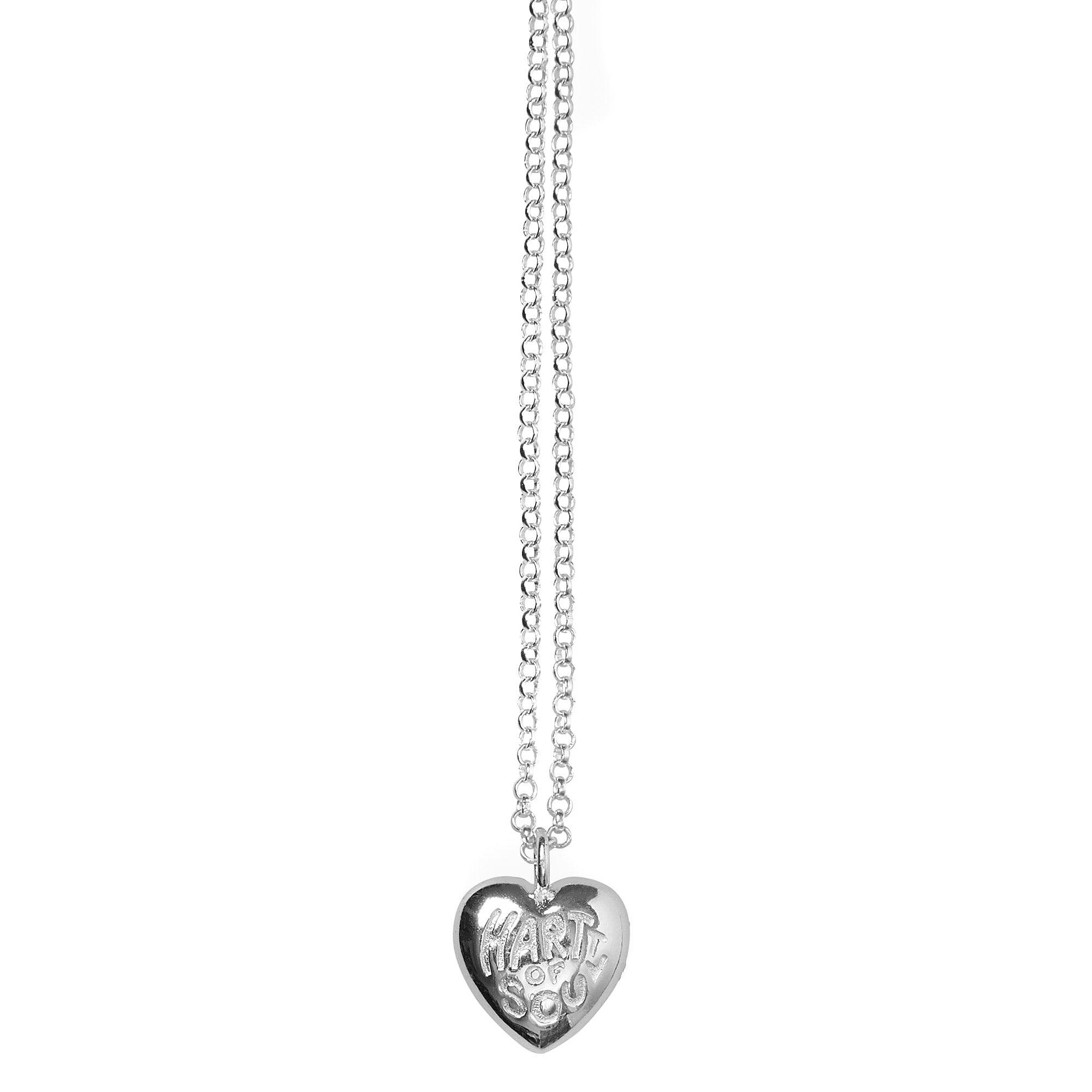 Hartt of Soul Pendant - Silver