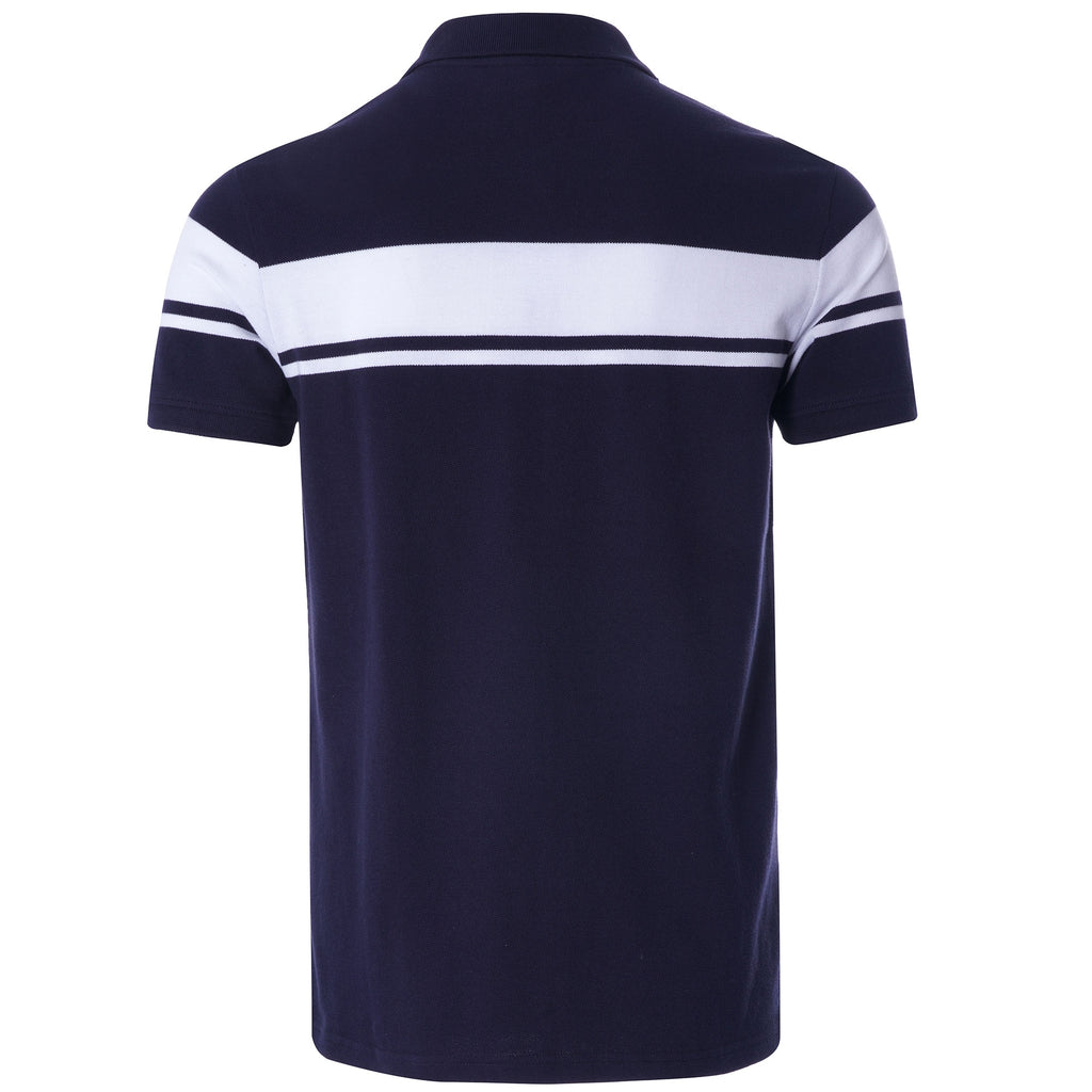 Young Line Polo Shirt - Night Sky/White