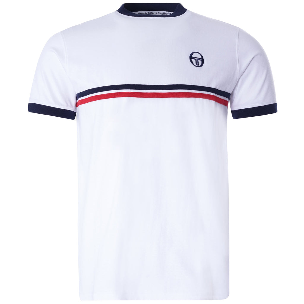 Supermac T-Shirt - White/Navy