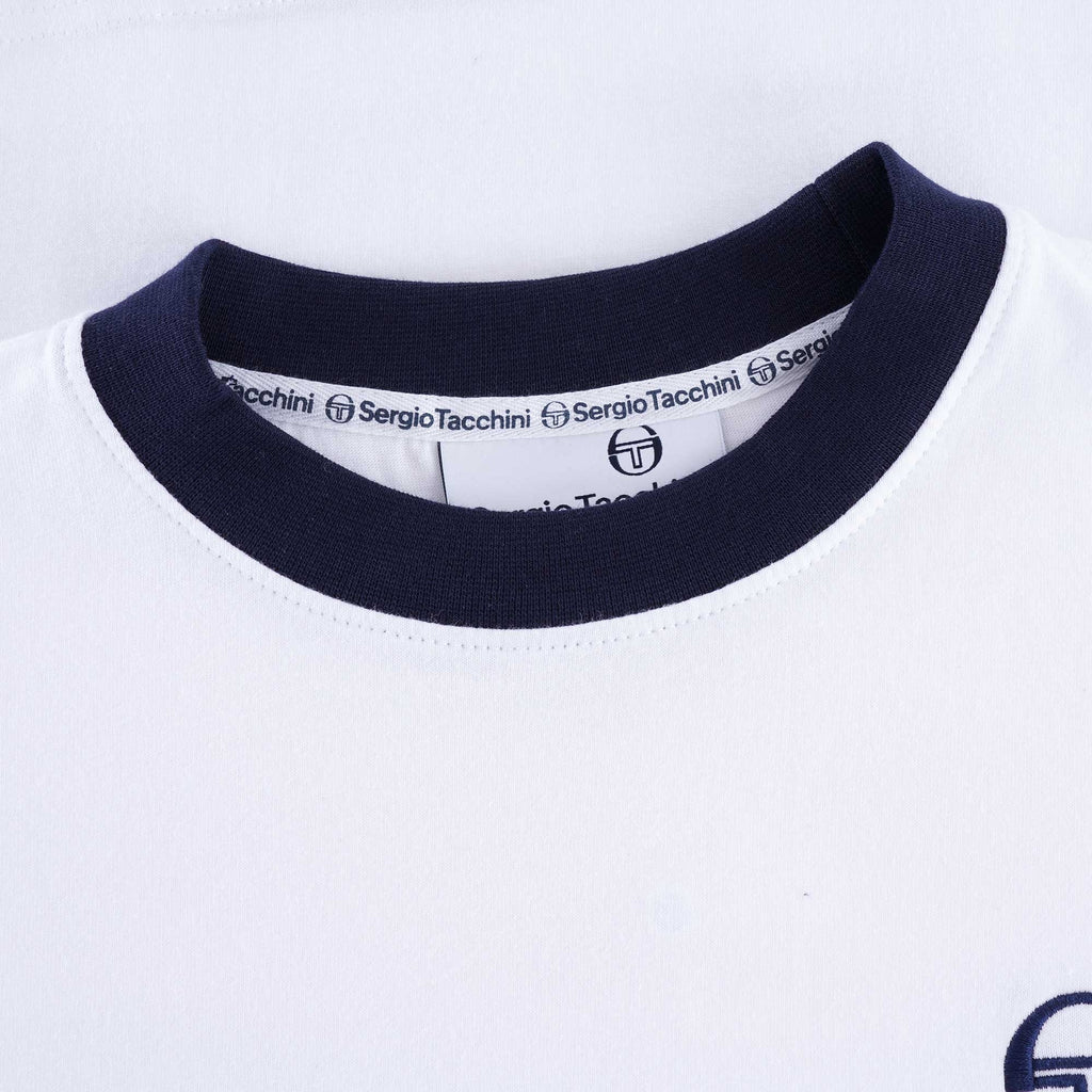 Supermac T-Shirt - White/Navy