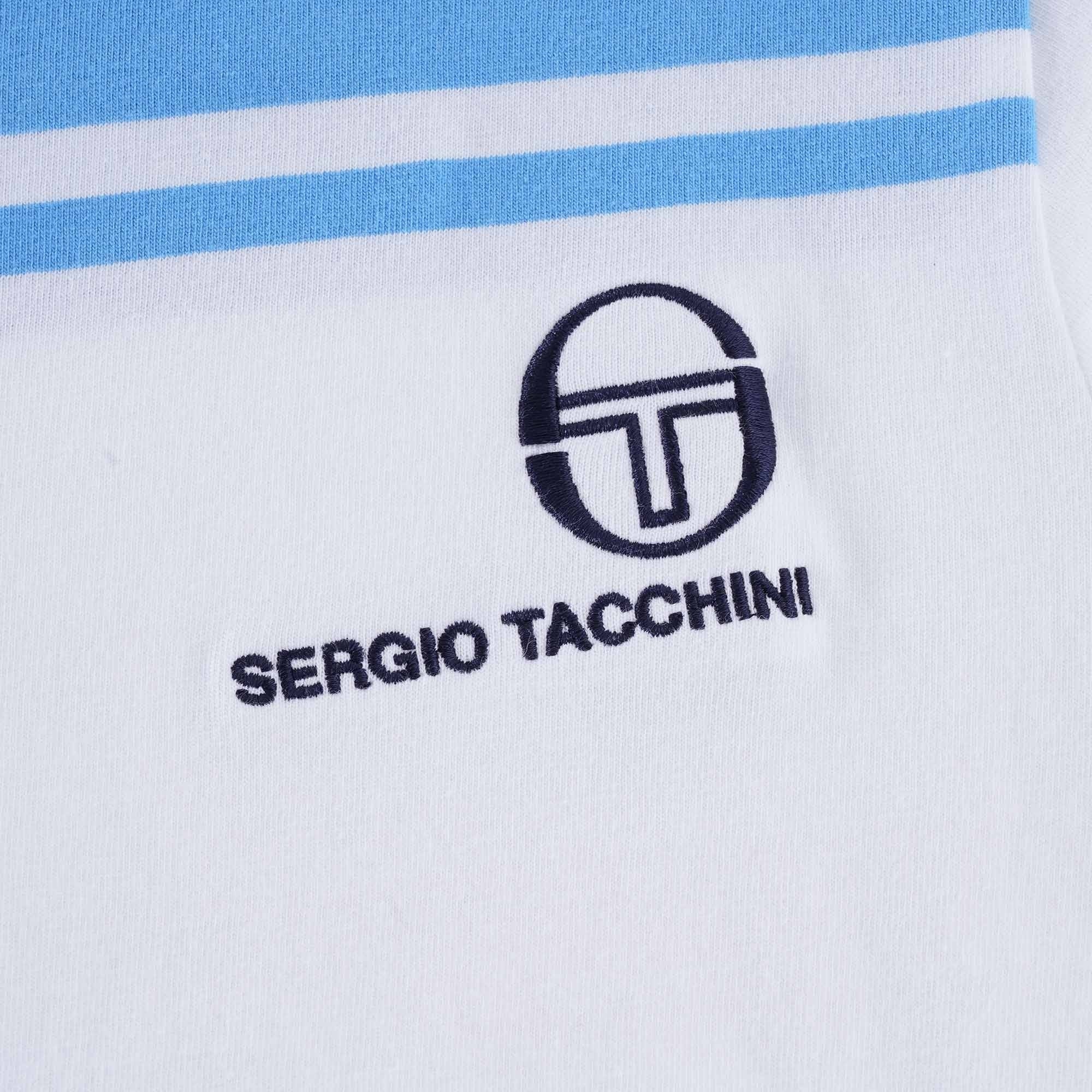 New Young Line T-Shirt - White/Azure