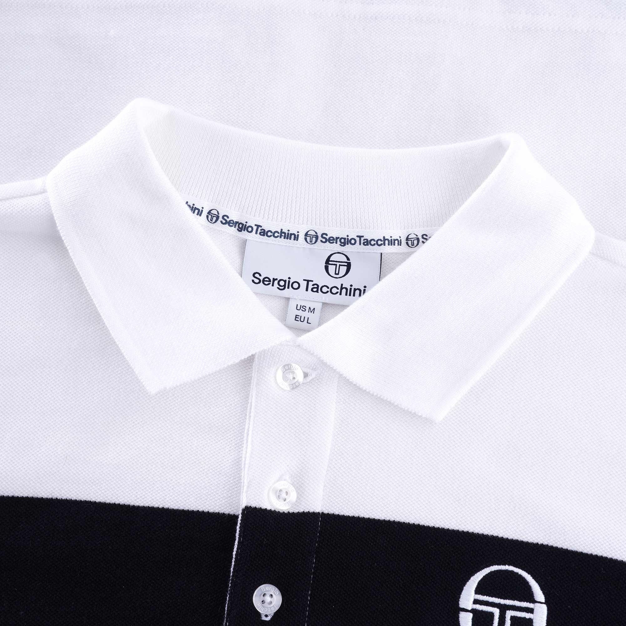 Young Line Polo Shirt - White/Black