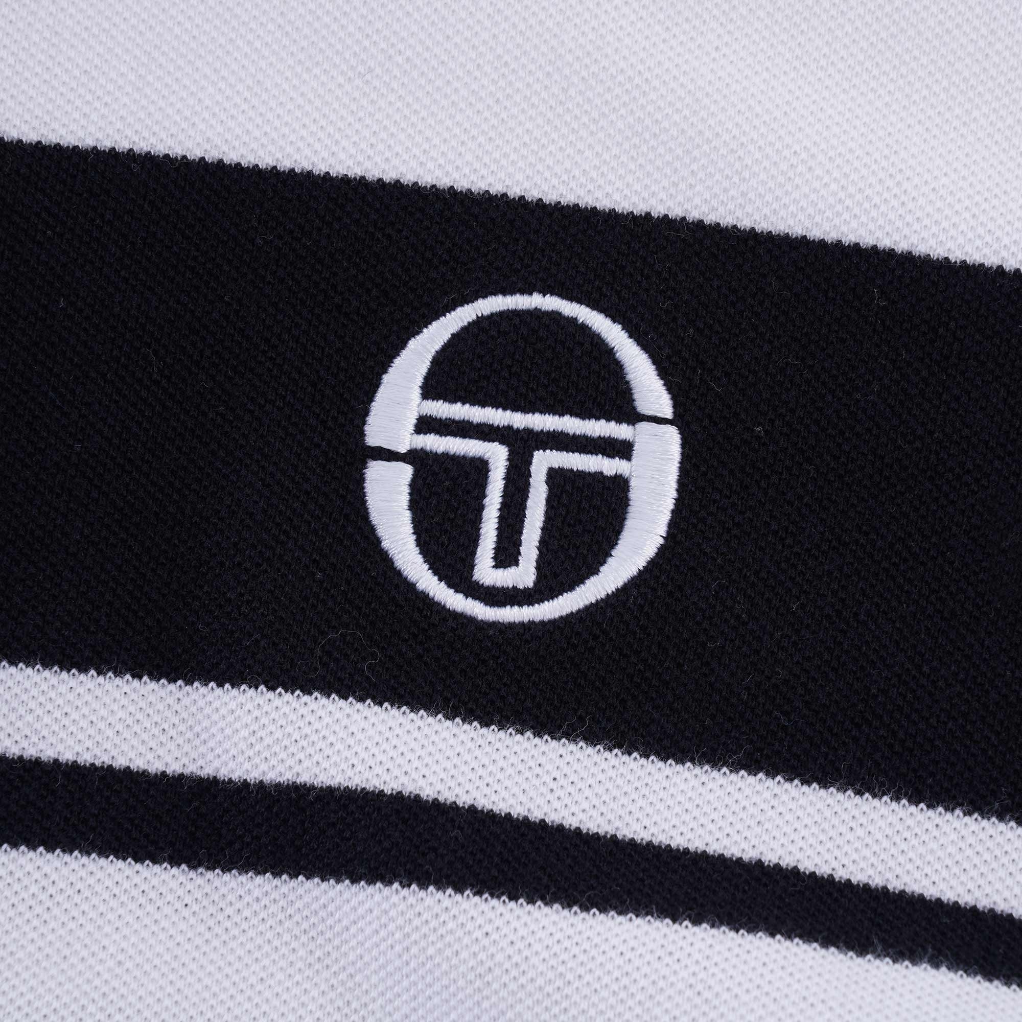Young Line Polo Shirt - White/Black