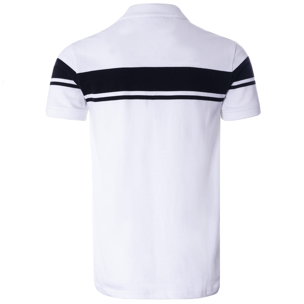 Young Line Polo Shirt - White/Black