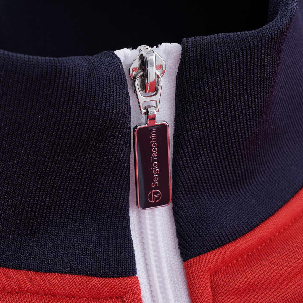 Scirocco Track Top - Night Sky/Red