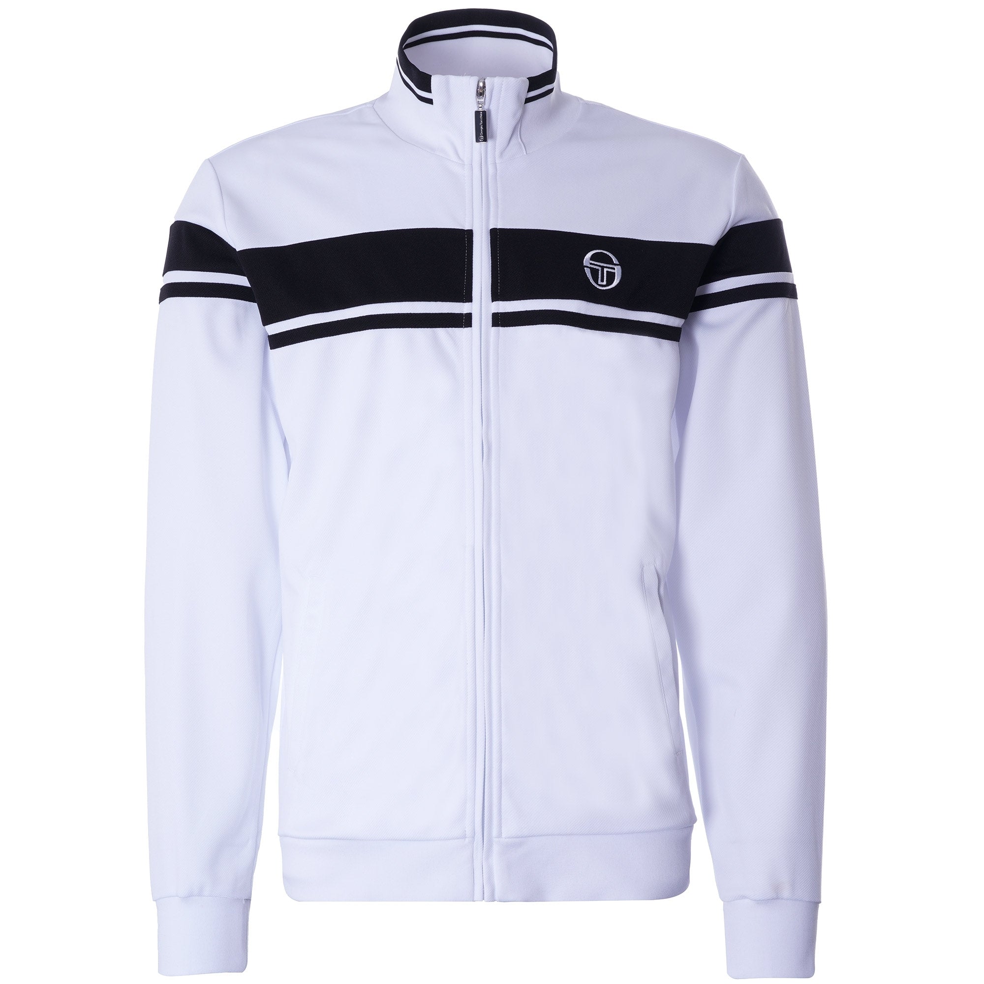 Damarindo Track Top - White/Black