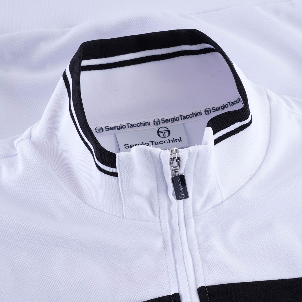Damarindo Track Top - White/Black