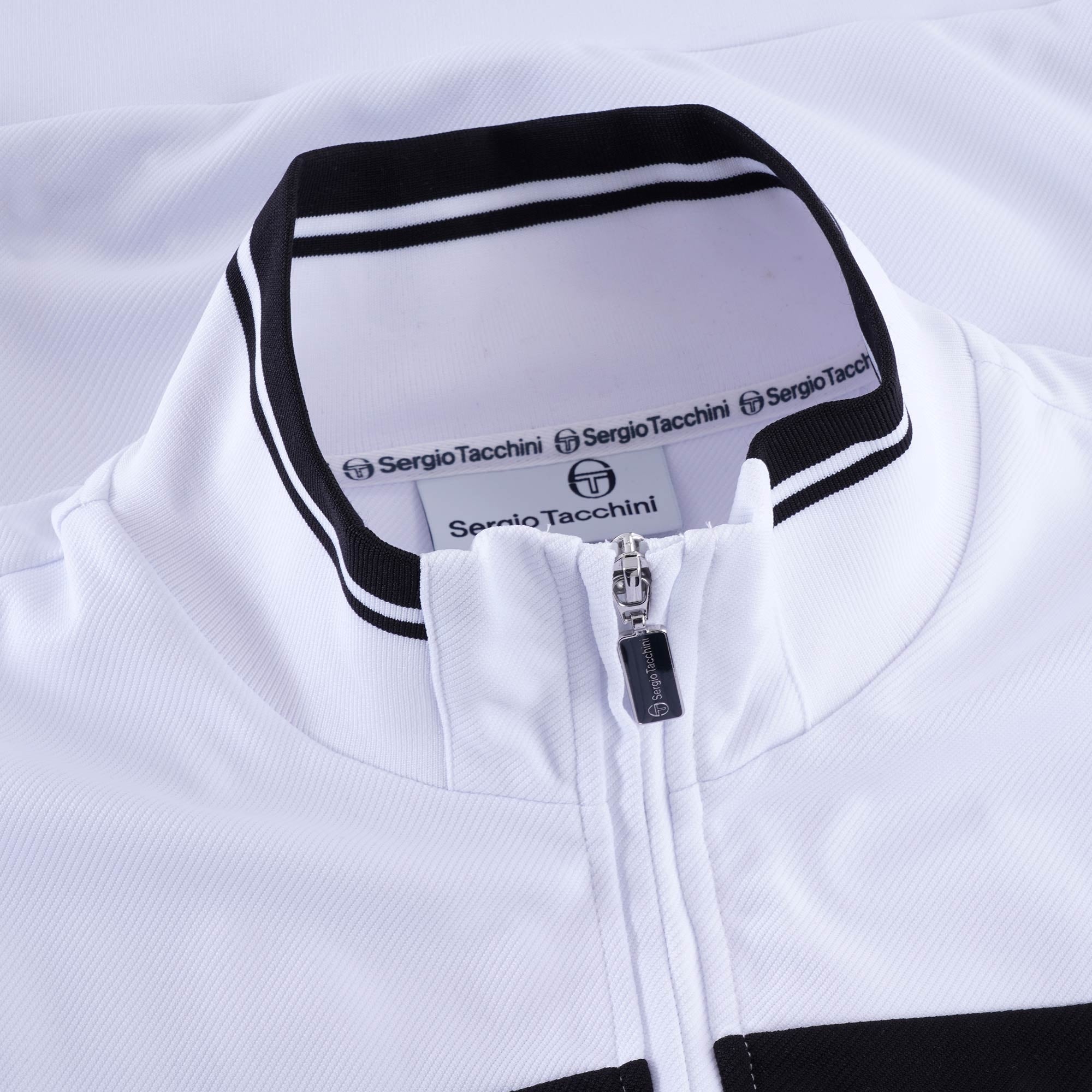 Damarindo Track Top - White/Black