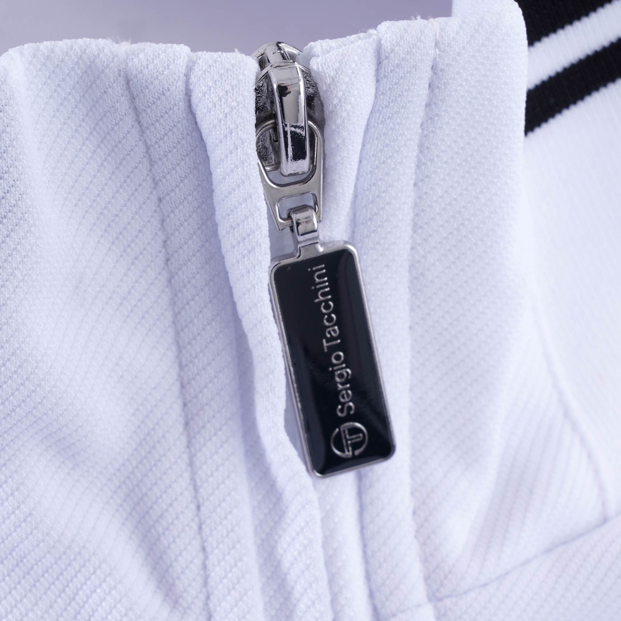 Damarindo Track Top - White/Black