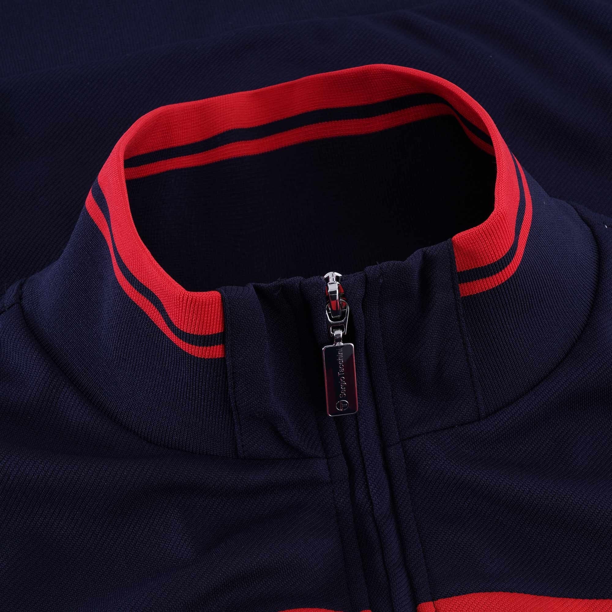 Damarindo Track Top - Night Sky/Red