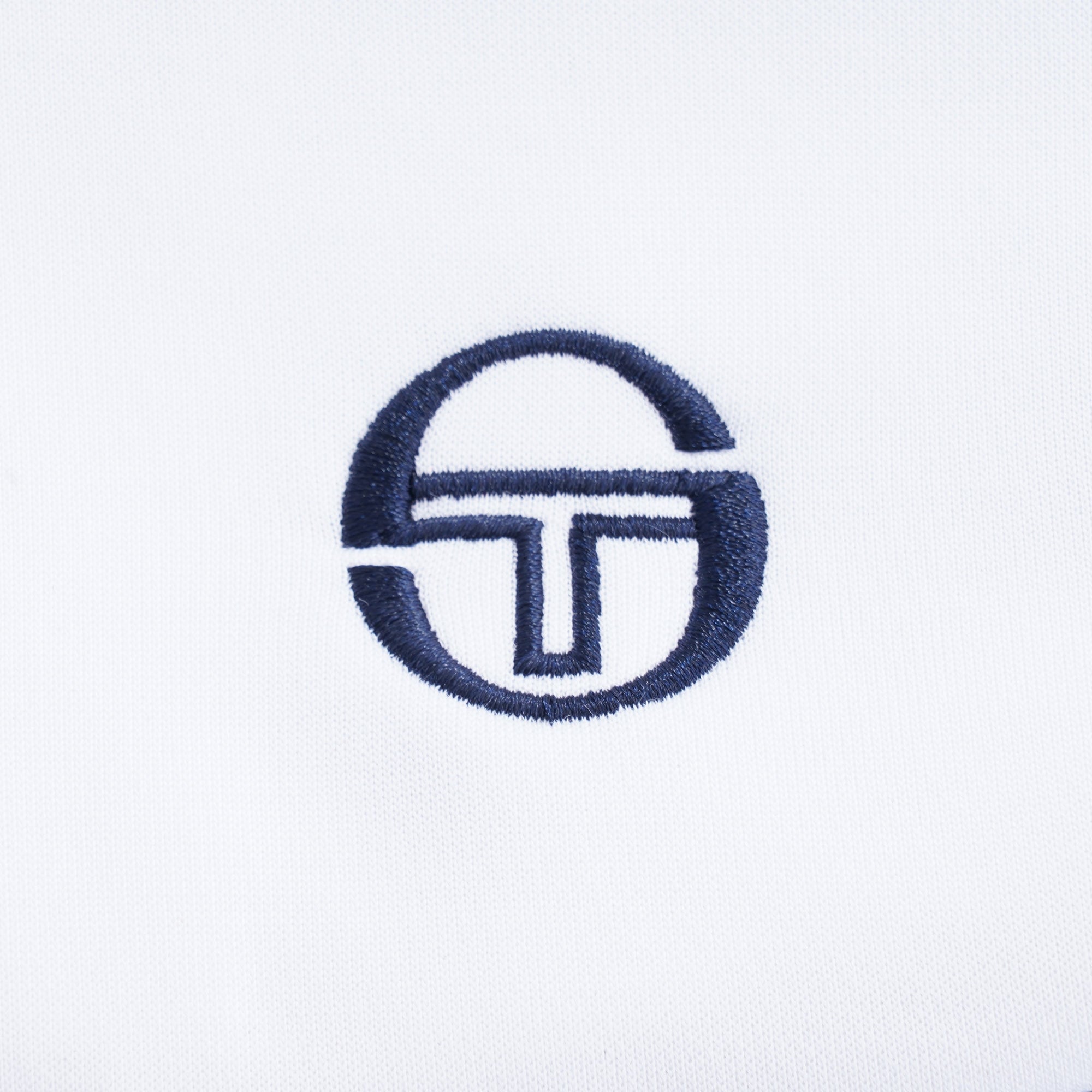 Orion Track Top - Azure Blue/White