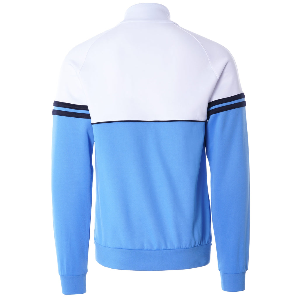 Orion Track Top - Azure Blue/White