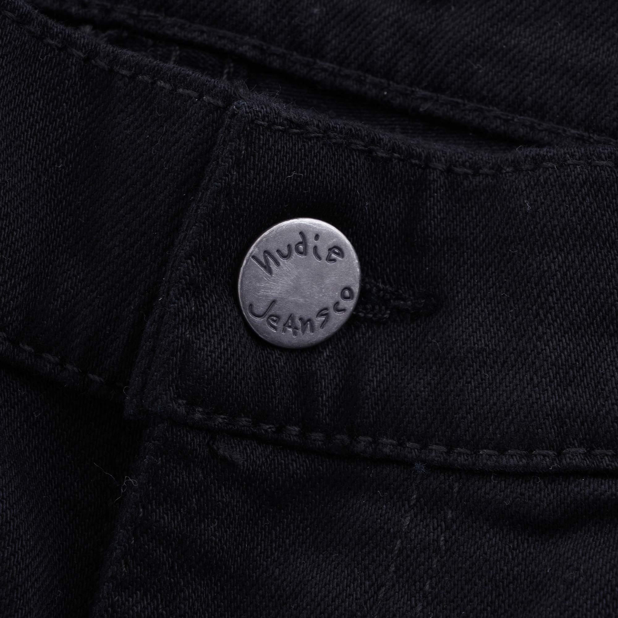 Nudie Jeans Tight Terry Everblack - Black – Stuarts London