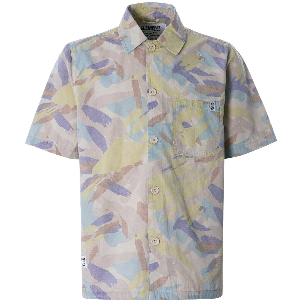 x Element Summer Short Sleeve Shirt - Abstract Camo