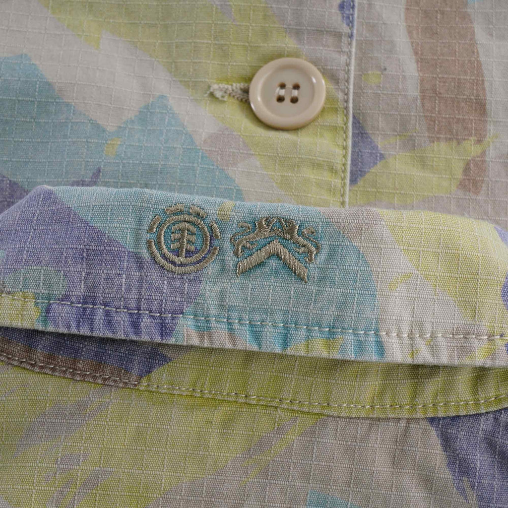 x Element Summer Short Sleeve Shirt - Abstract Camo