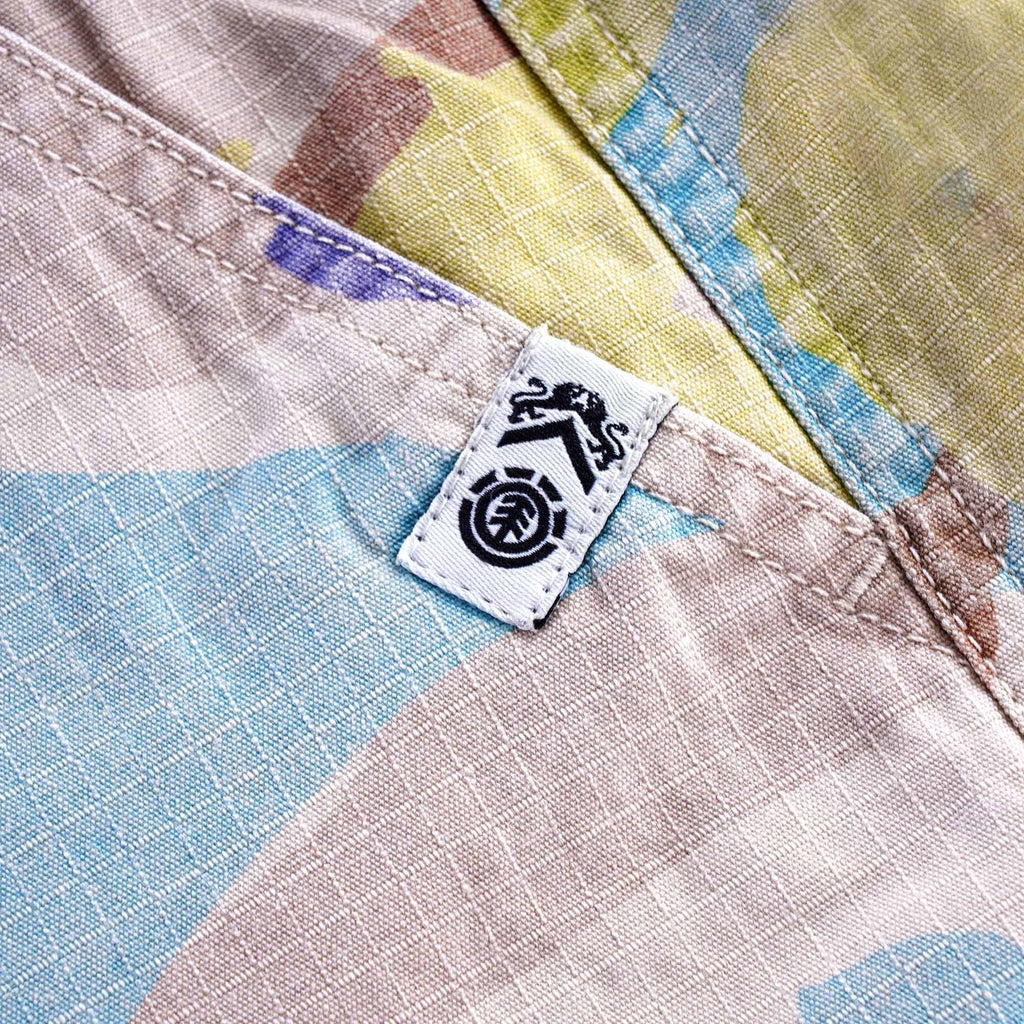 x Element Overall Short - Abstract Camo