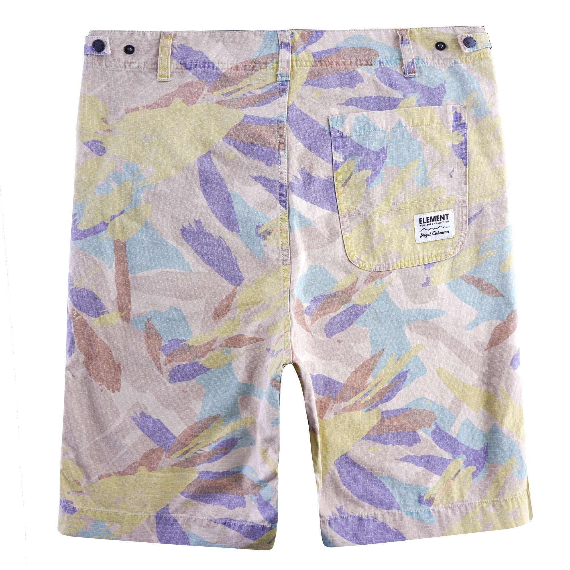 x Element Overall Short - Abstract Camo