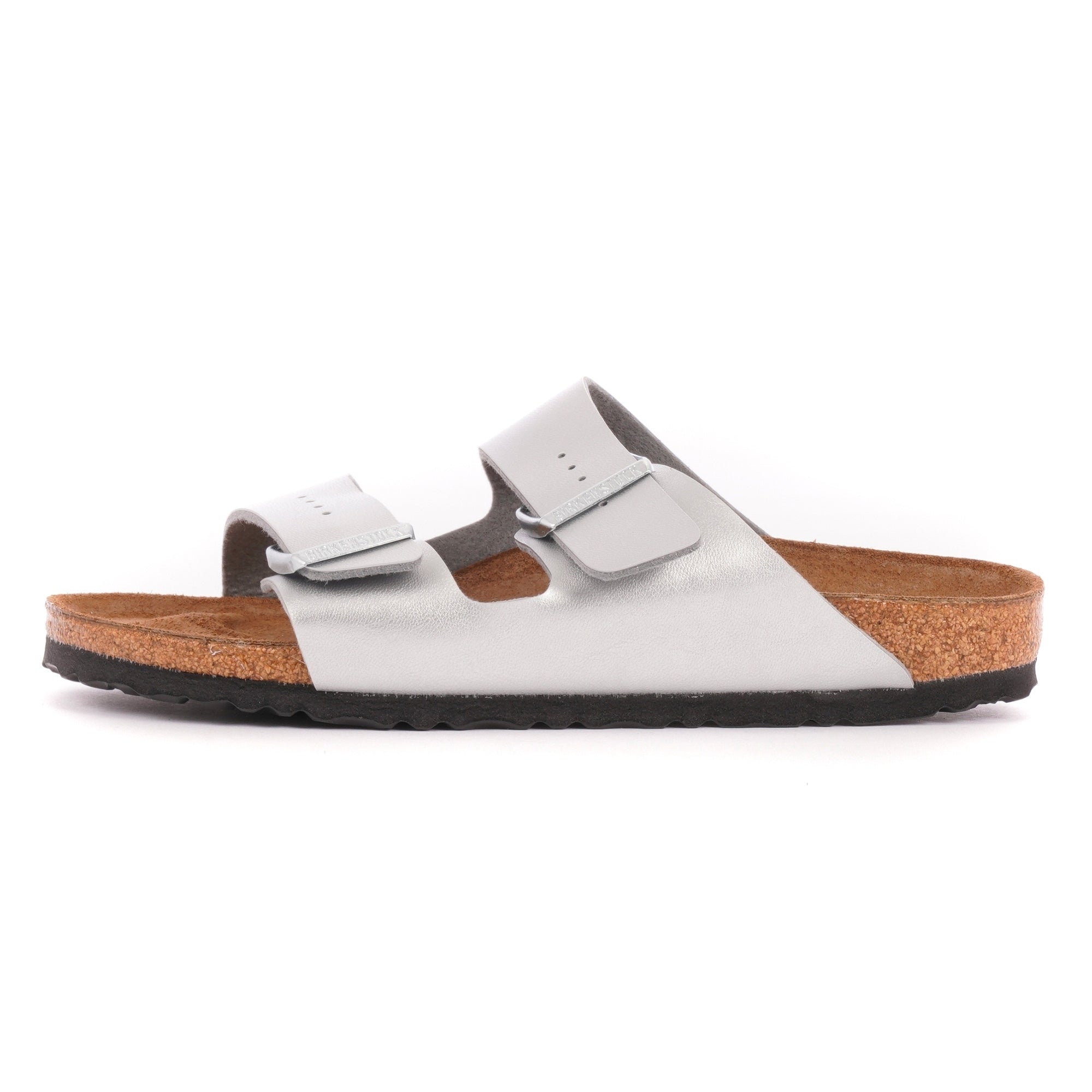 Birkenstock Womens Arizona Sandals - Silver