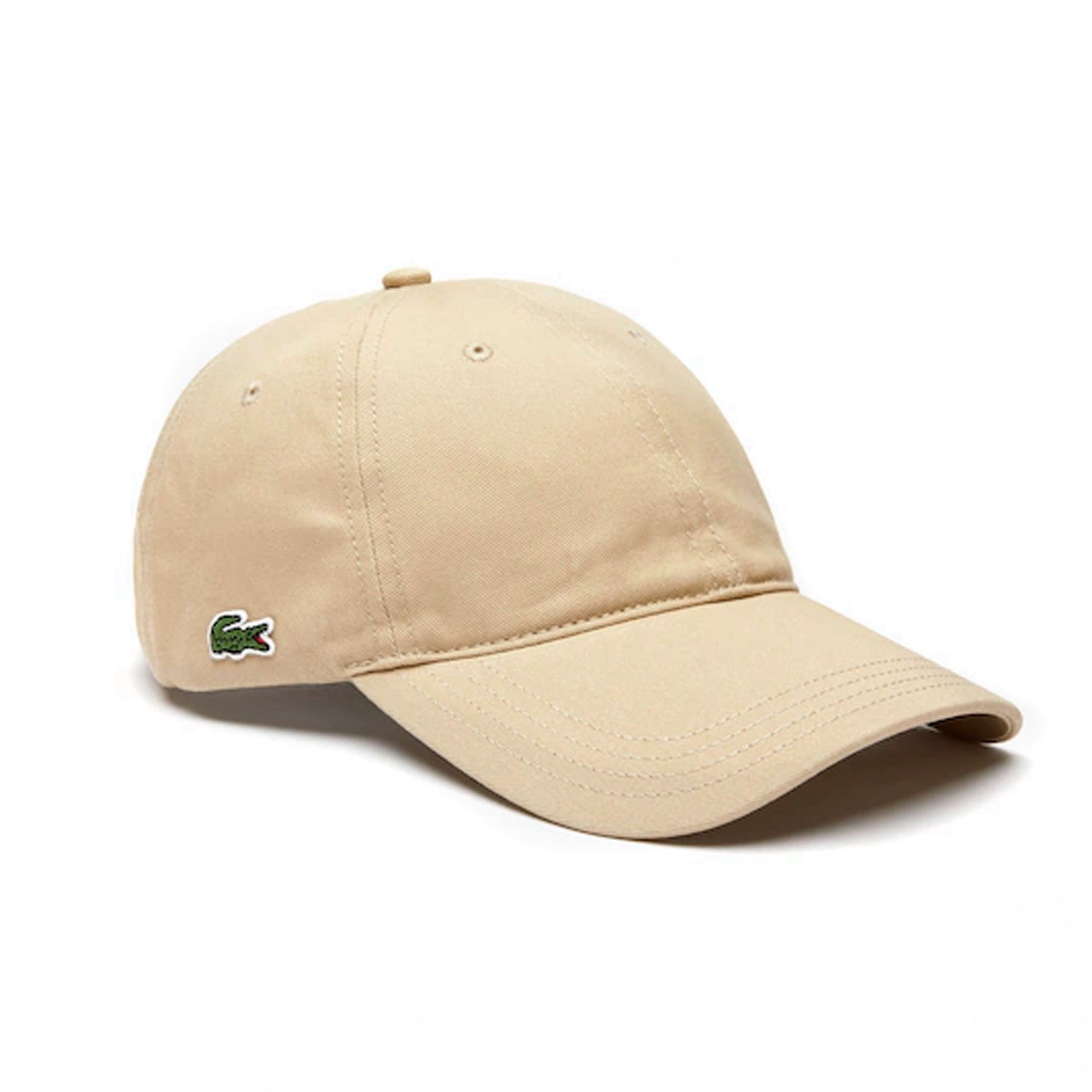 Contrast Strap Cap - Beige