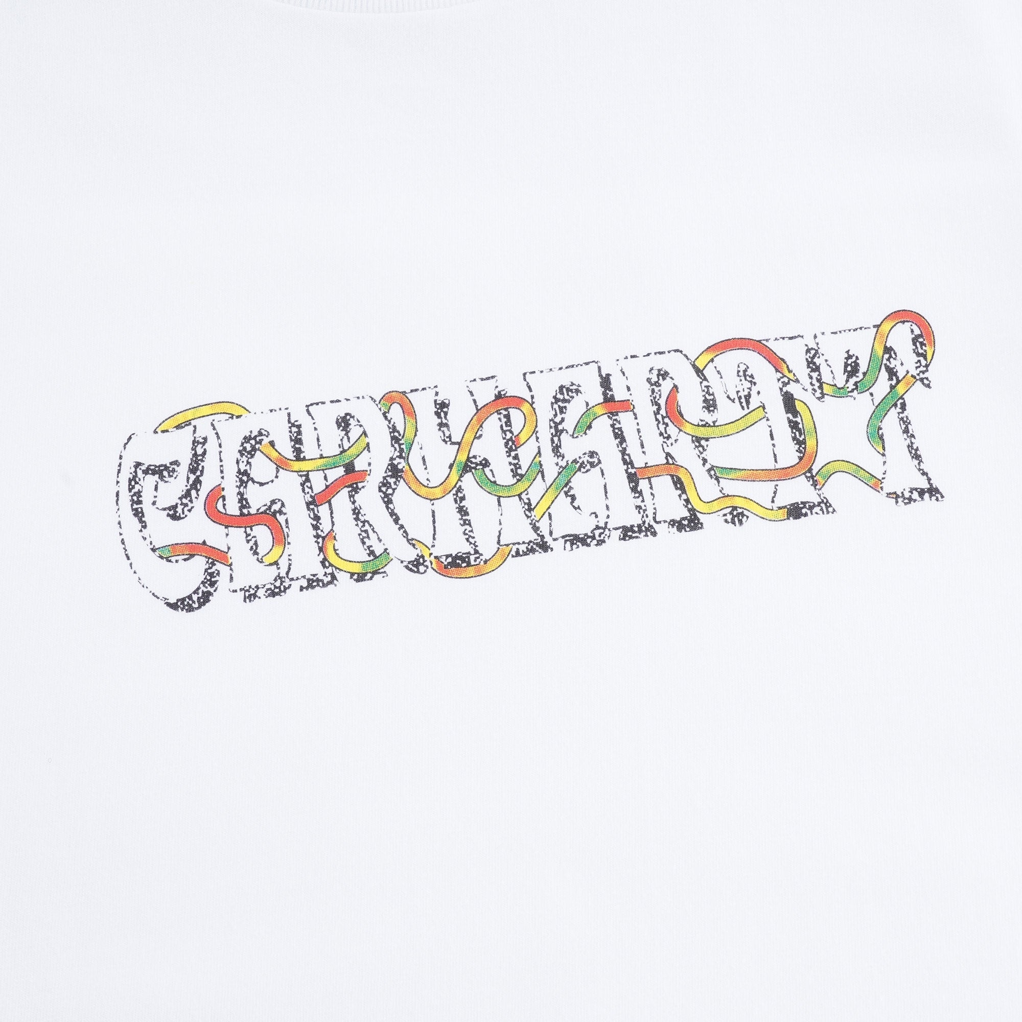 Transmission Script T-Shirt - White