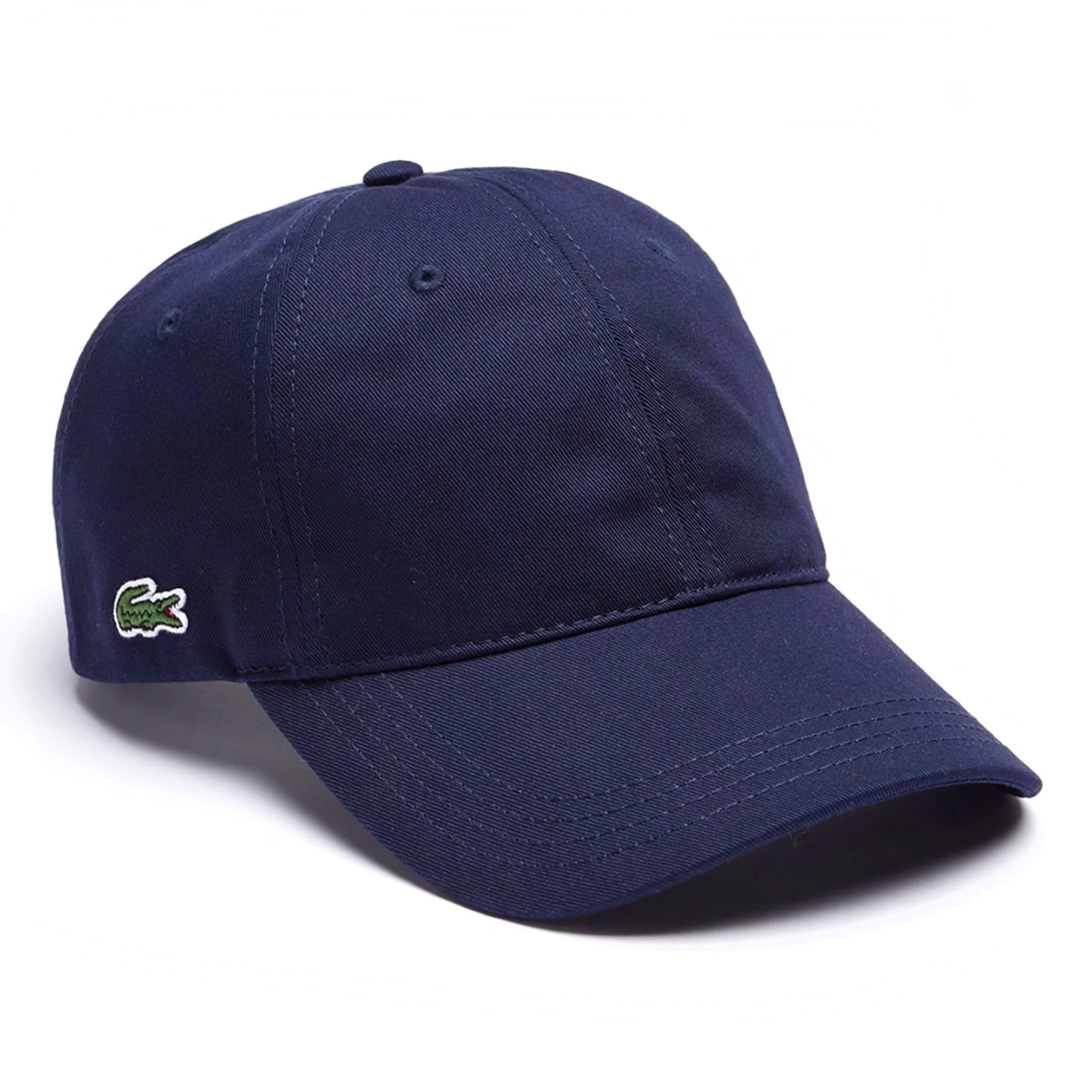 Contrast Strap Cotton Cap - Marine