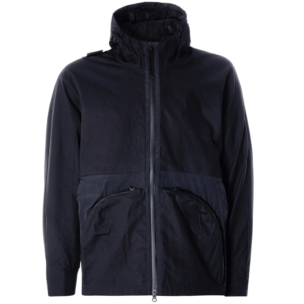 CR Hooded Parka - Jet Black